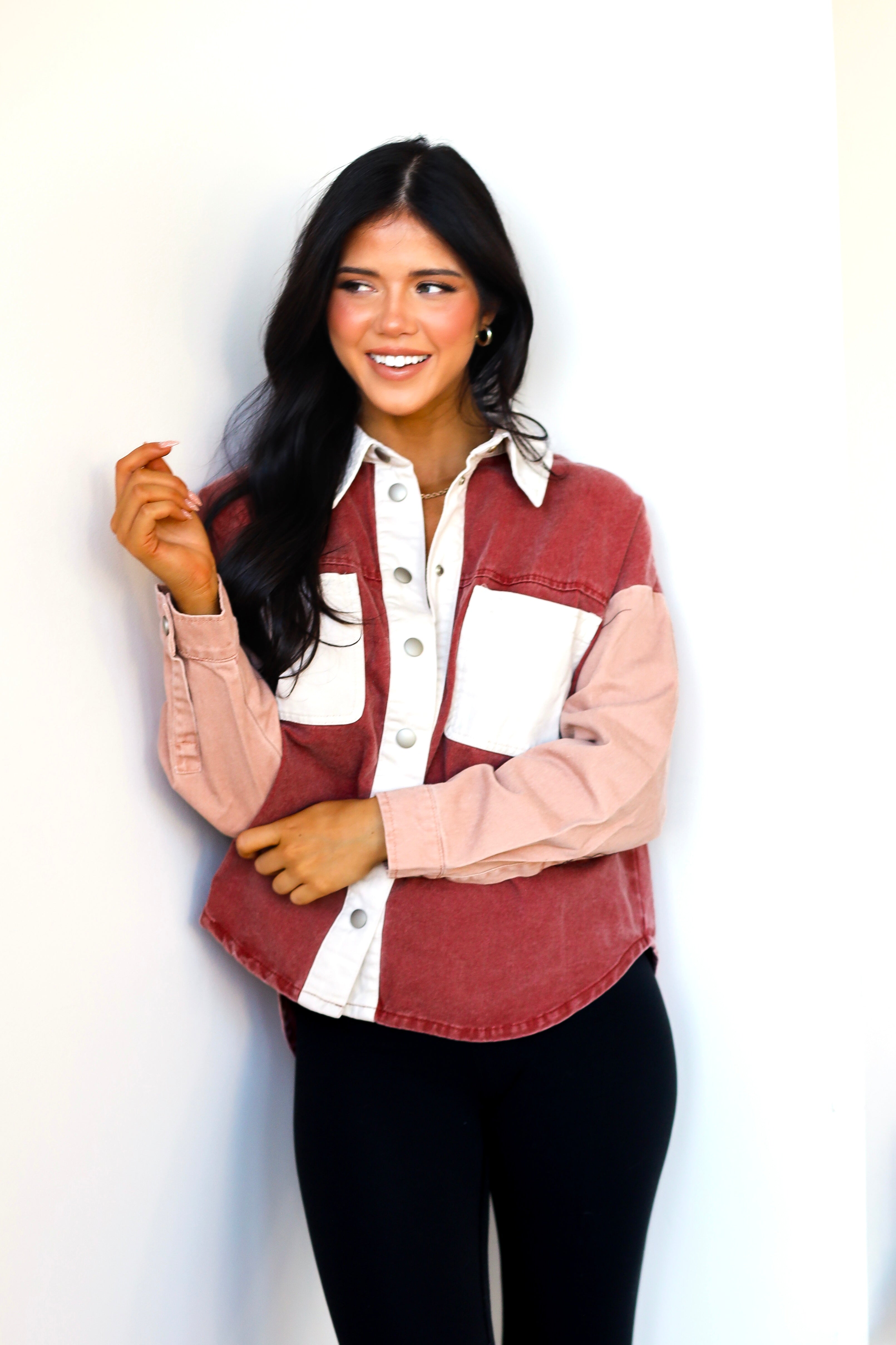 Good Times Color Mix Shacket