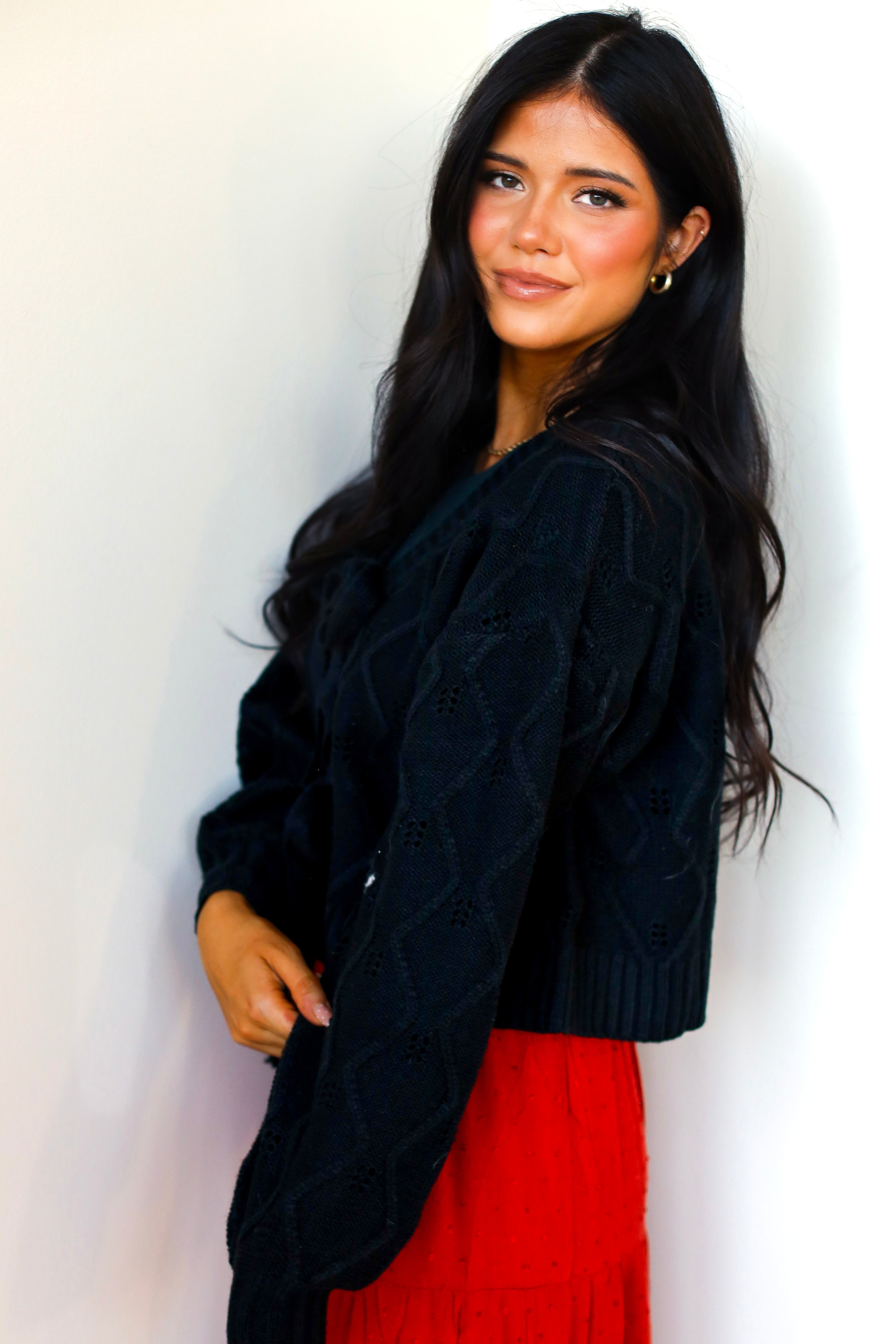 Lasting Love Tie Front Cardigan