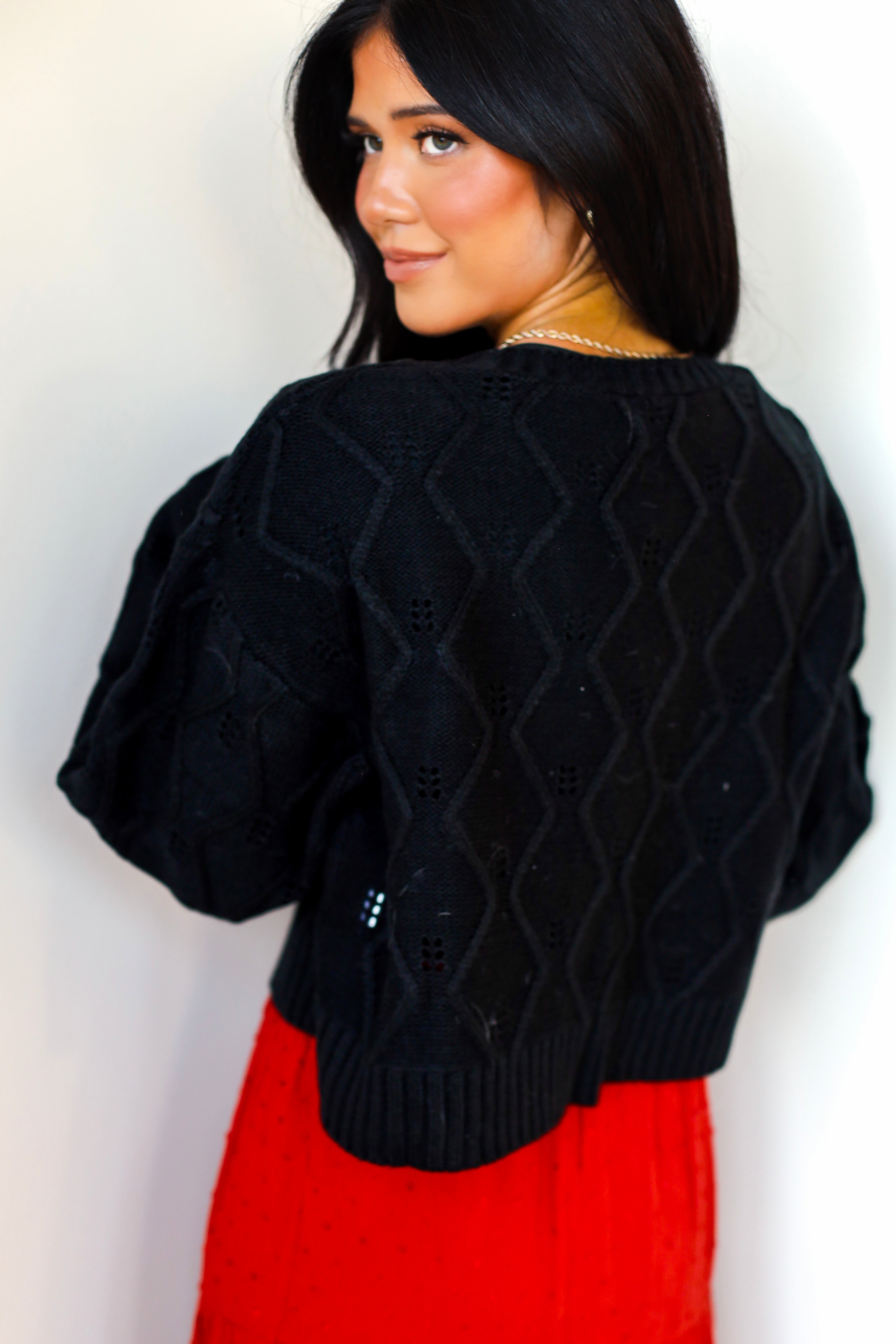 Lasting Love Tie Front Cardigan