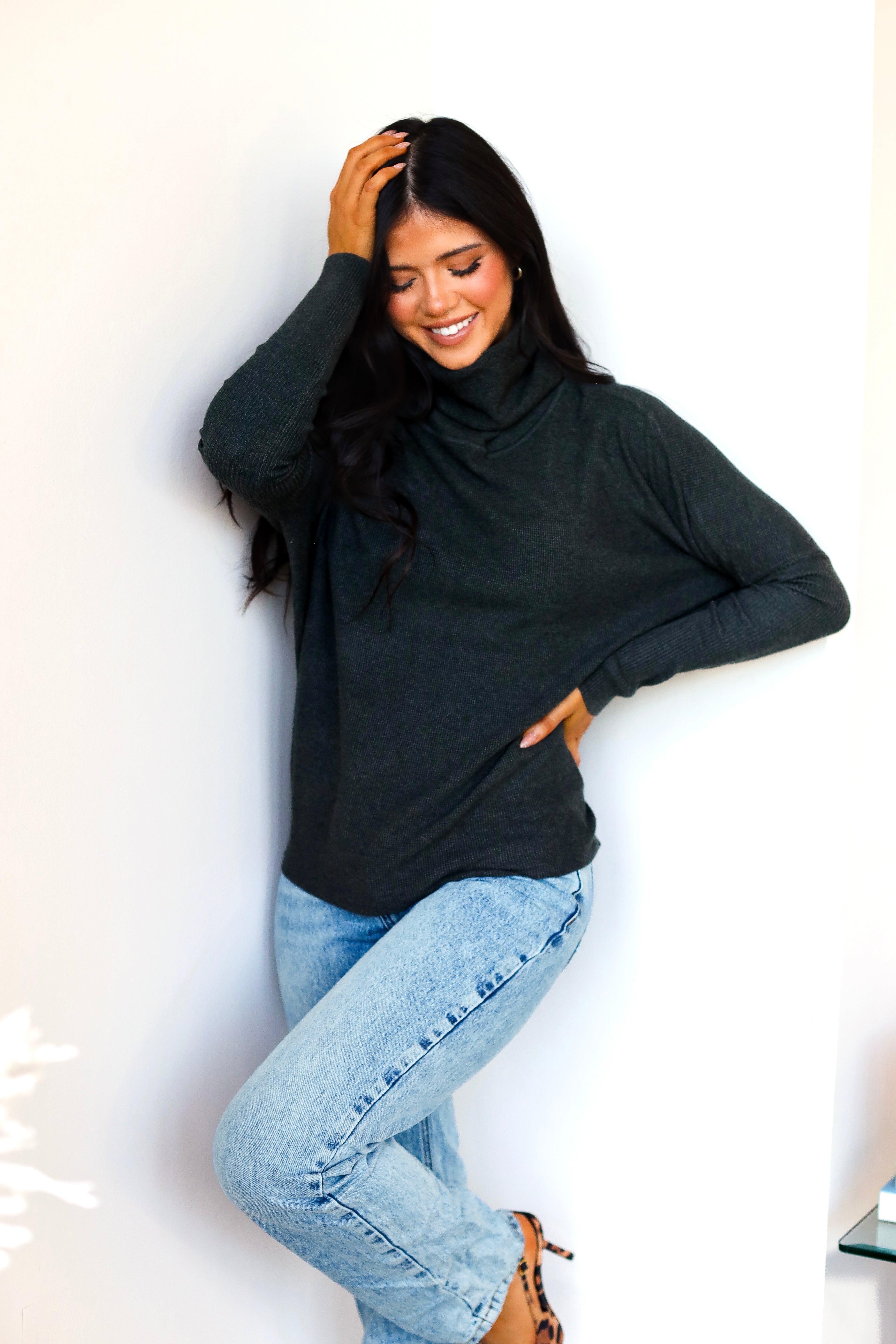 Hopeful Wonder Turtleneck Sweater