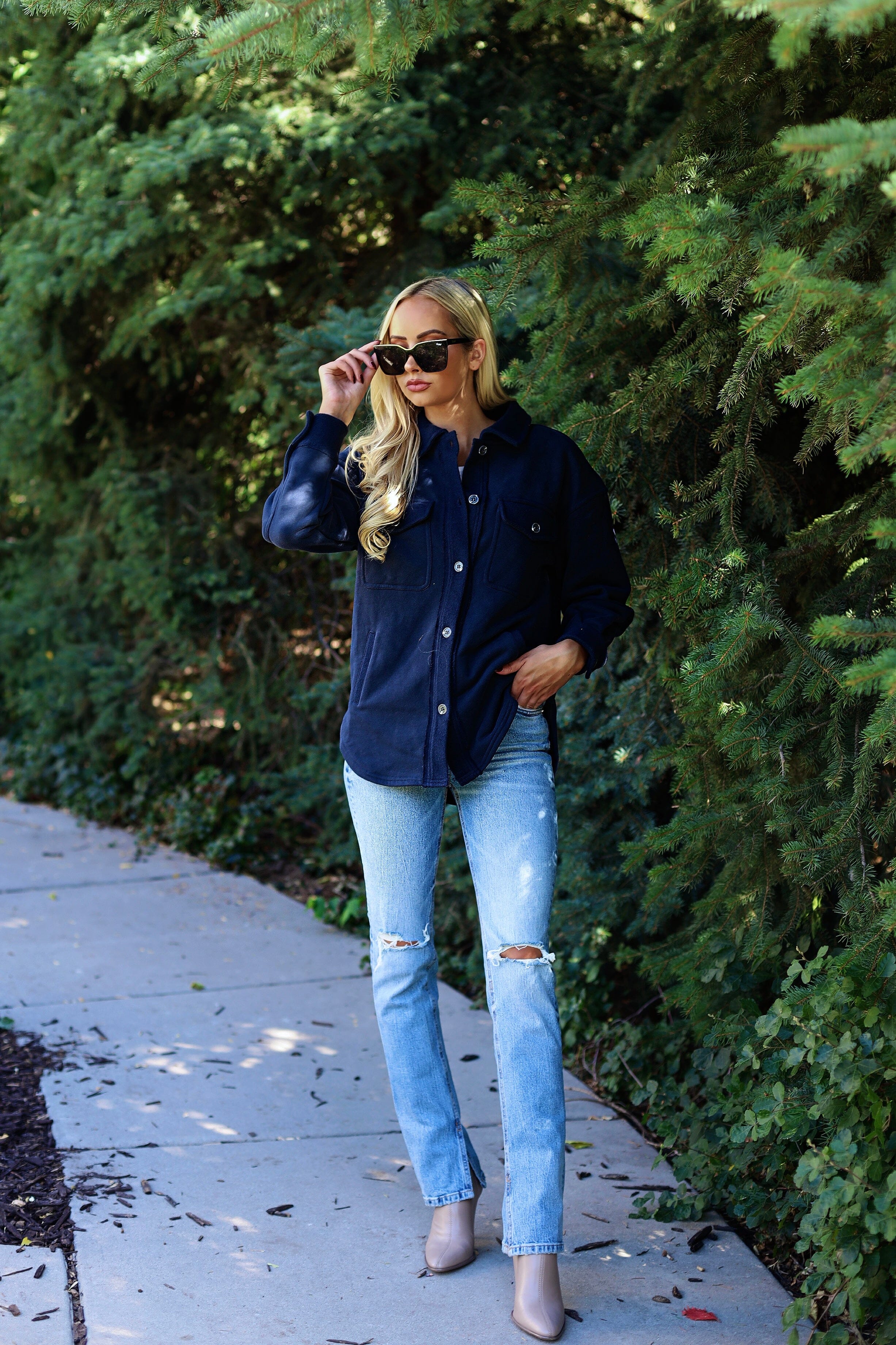 Wonderful Soul Cozy Shacket Modest Dresses vendor-unknown 