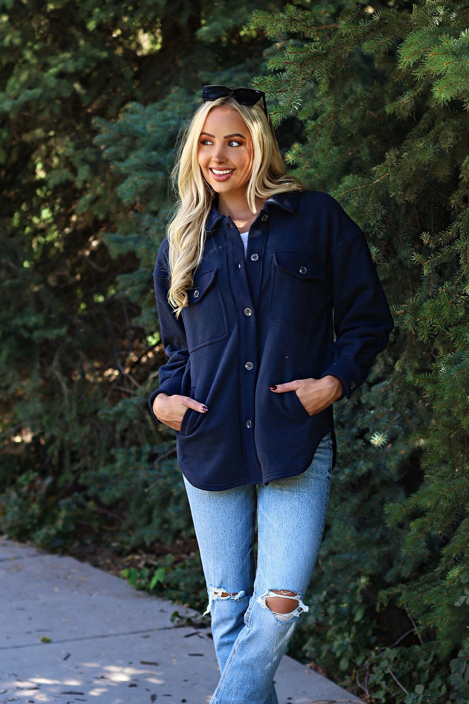 Wonderful Soul Cozy Shacket Modest Dresses vendor-unknown 