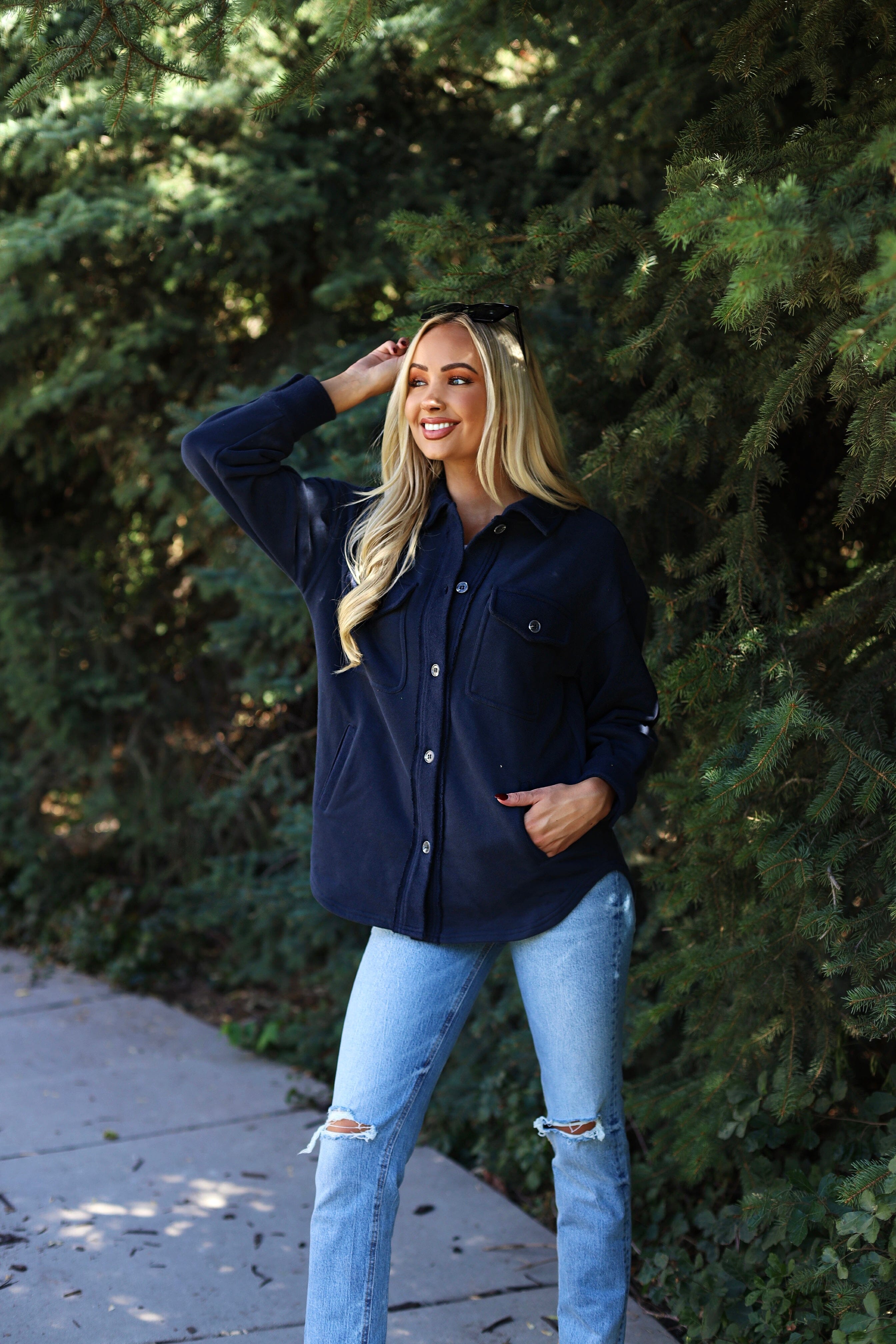 Wonderful Soul Cozy Shacket Modest Dresses vendor-unknown 