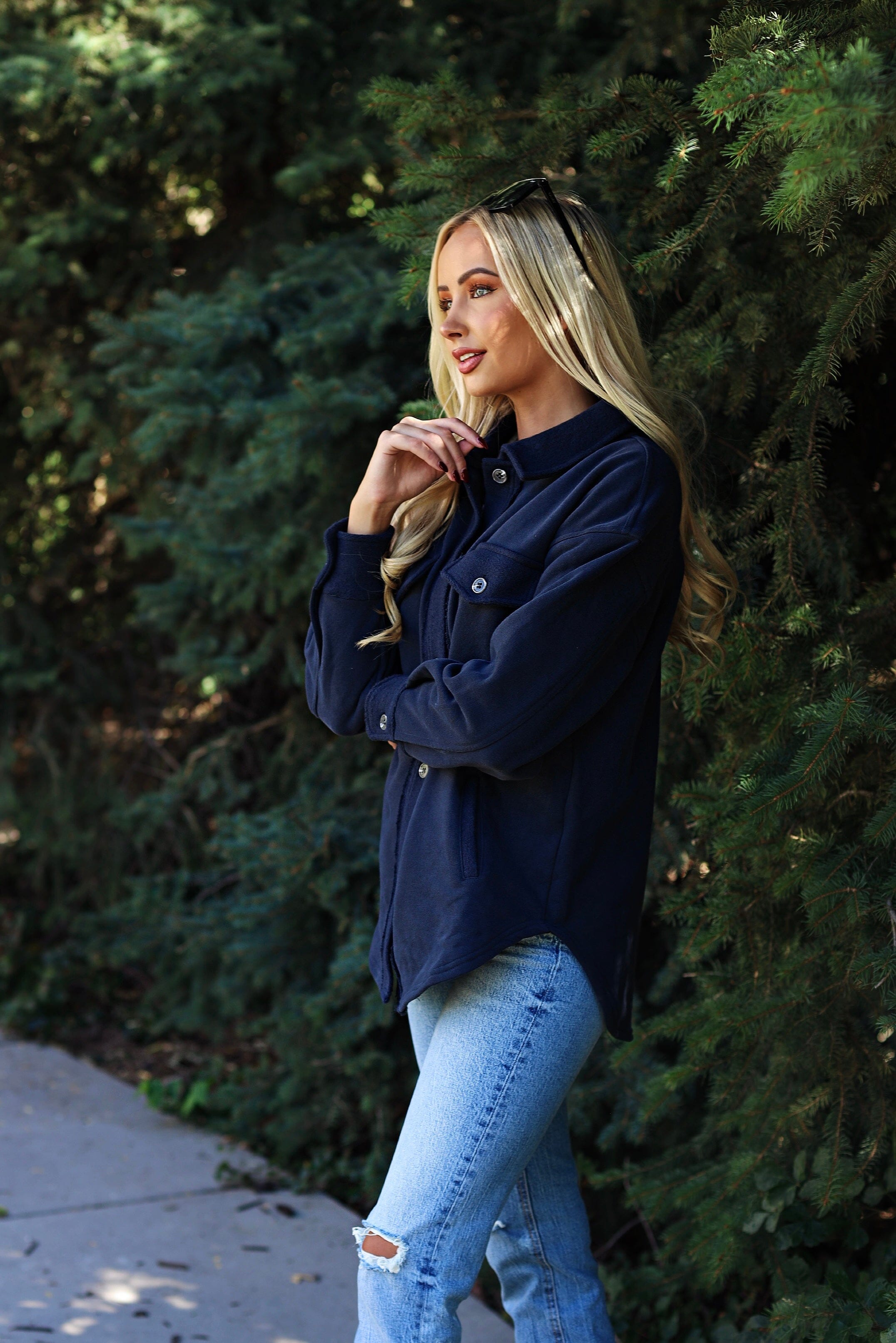 Wonderful Soul Cozy Shacket Modest Dresses vendor-unknown 