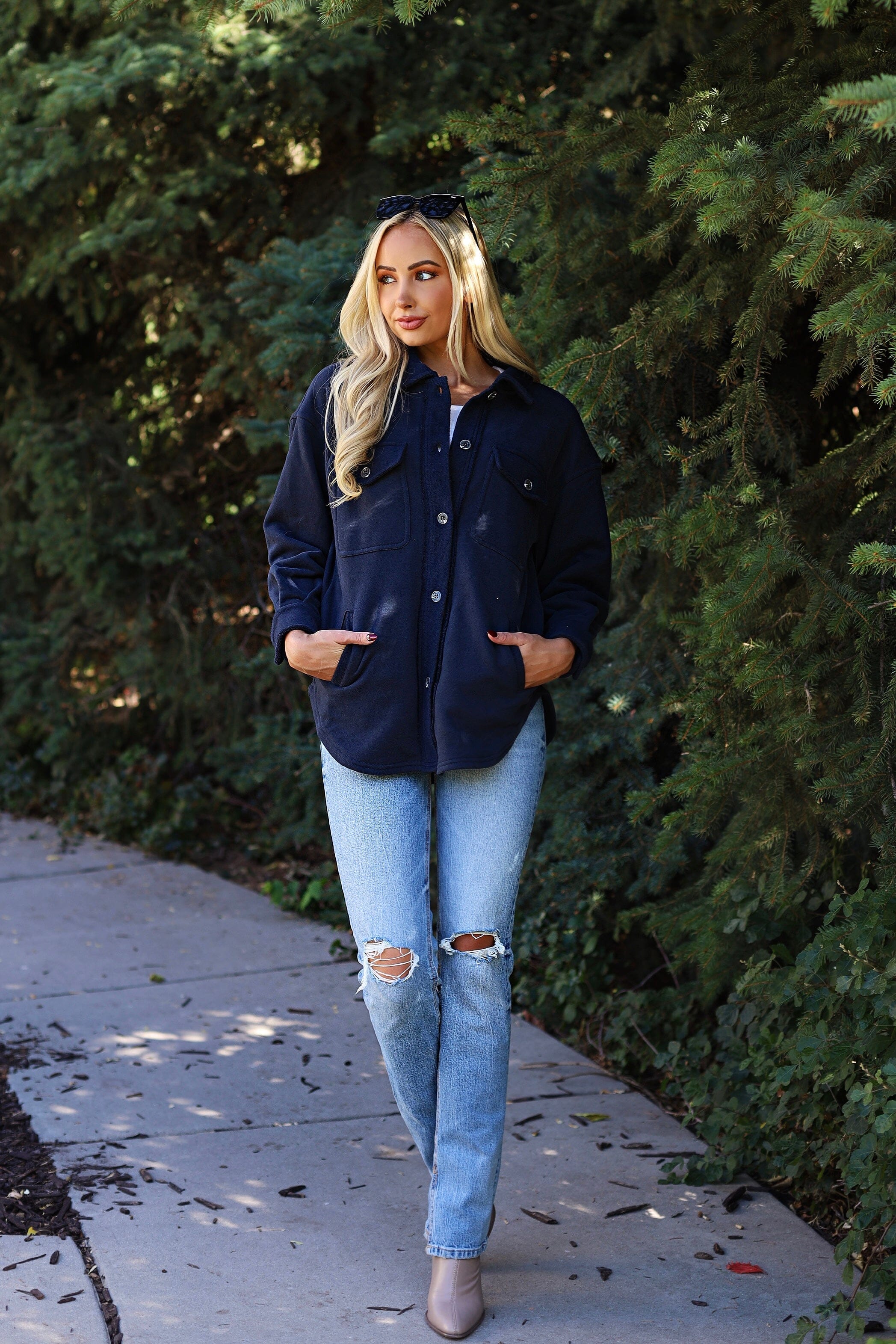 Wonderful Soul Cozy Shacket Modest Dresses vendor-unknown 