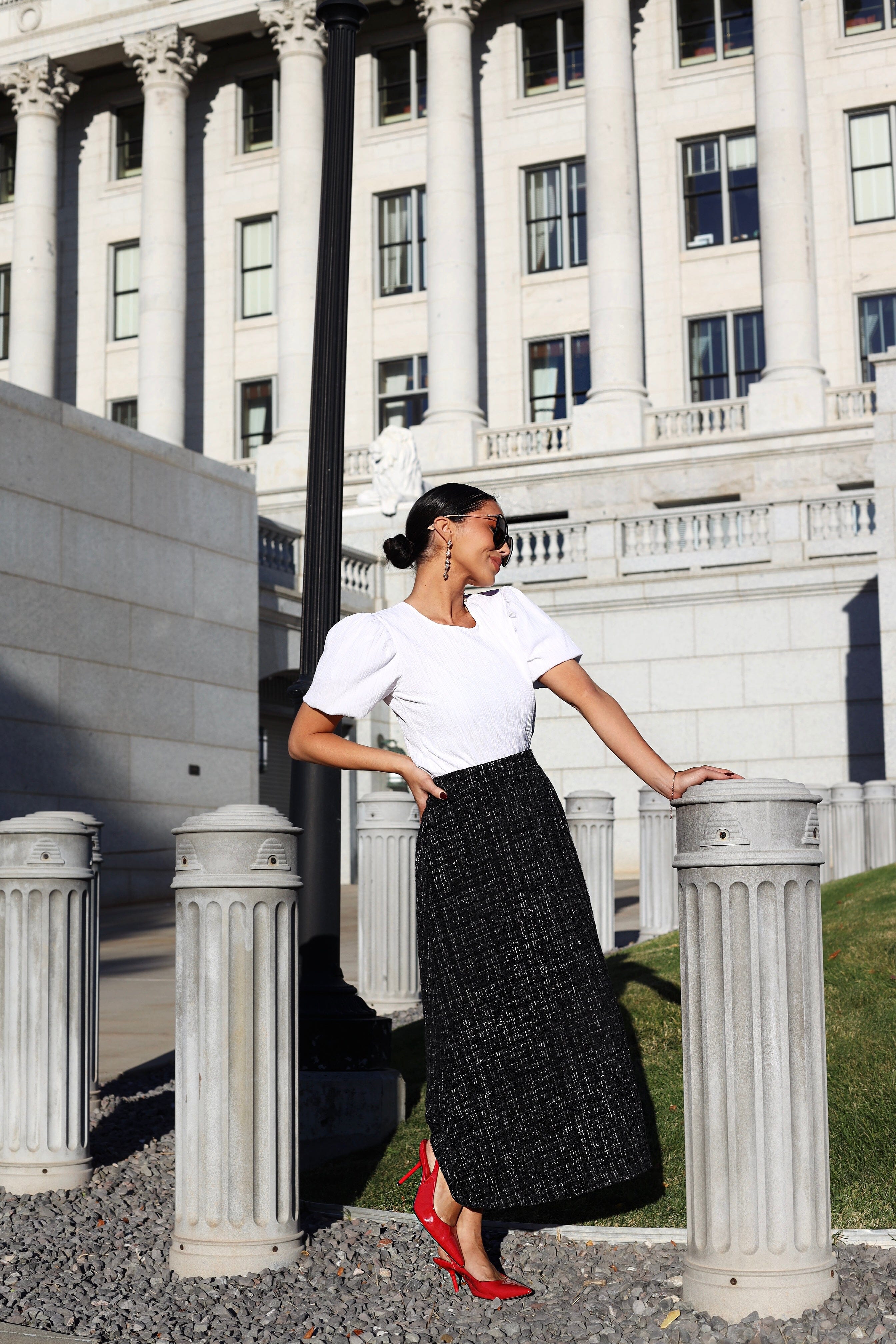 Steal My Heart A-Line Skirt Modest Dresses vendor-unknown 