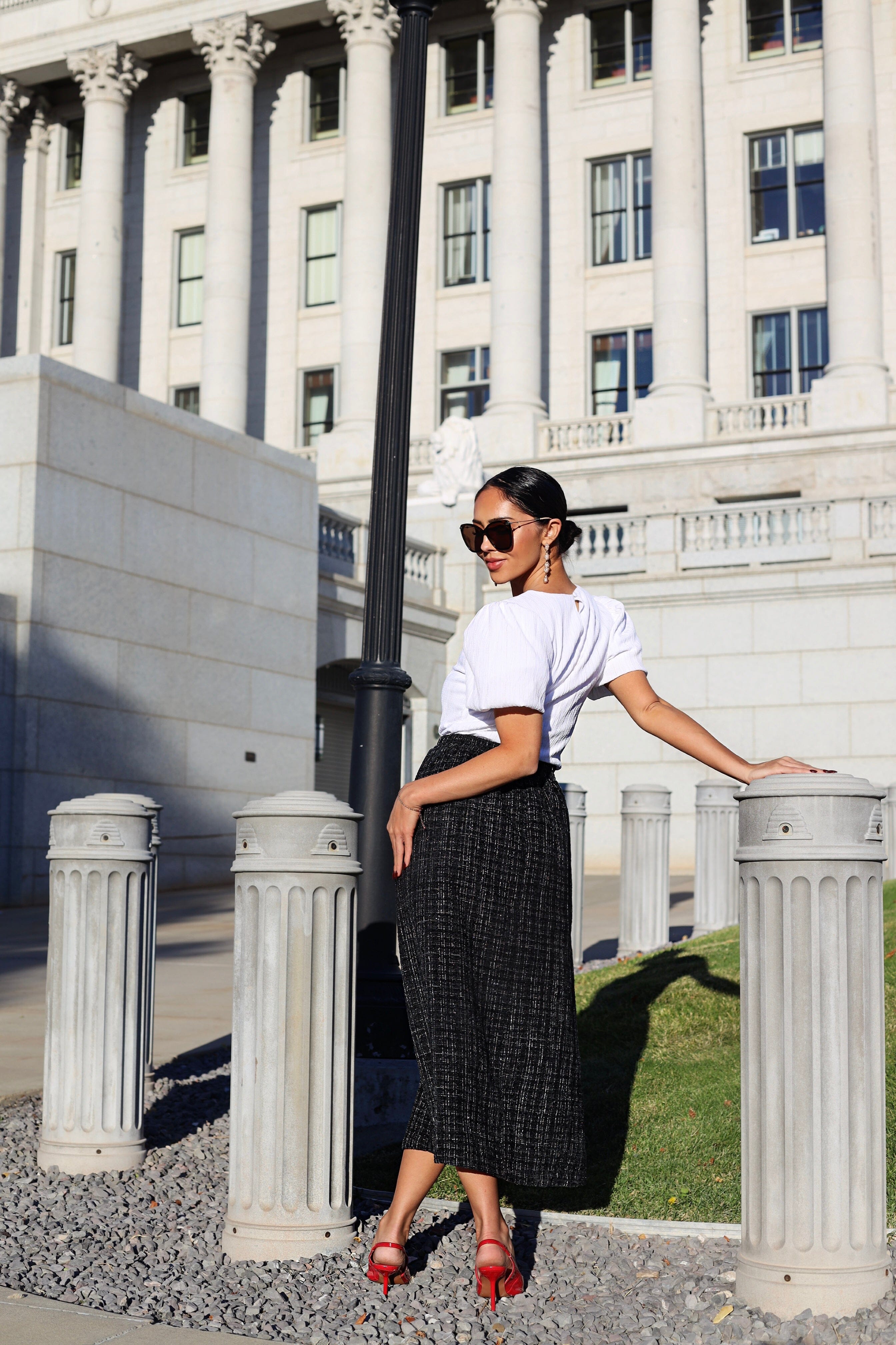 Steal My Heart A-Line Skirt Modest Dresses vendor-unknown 