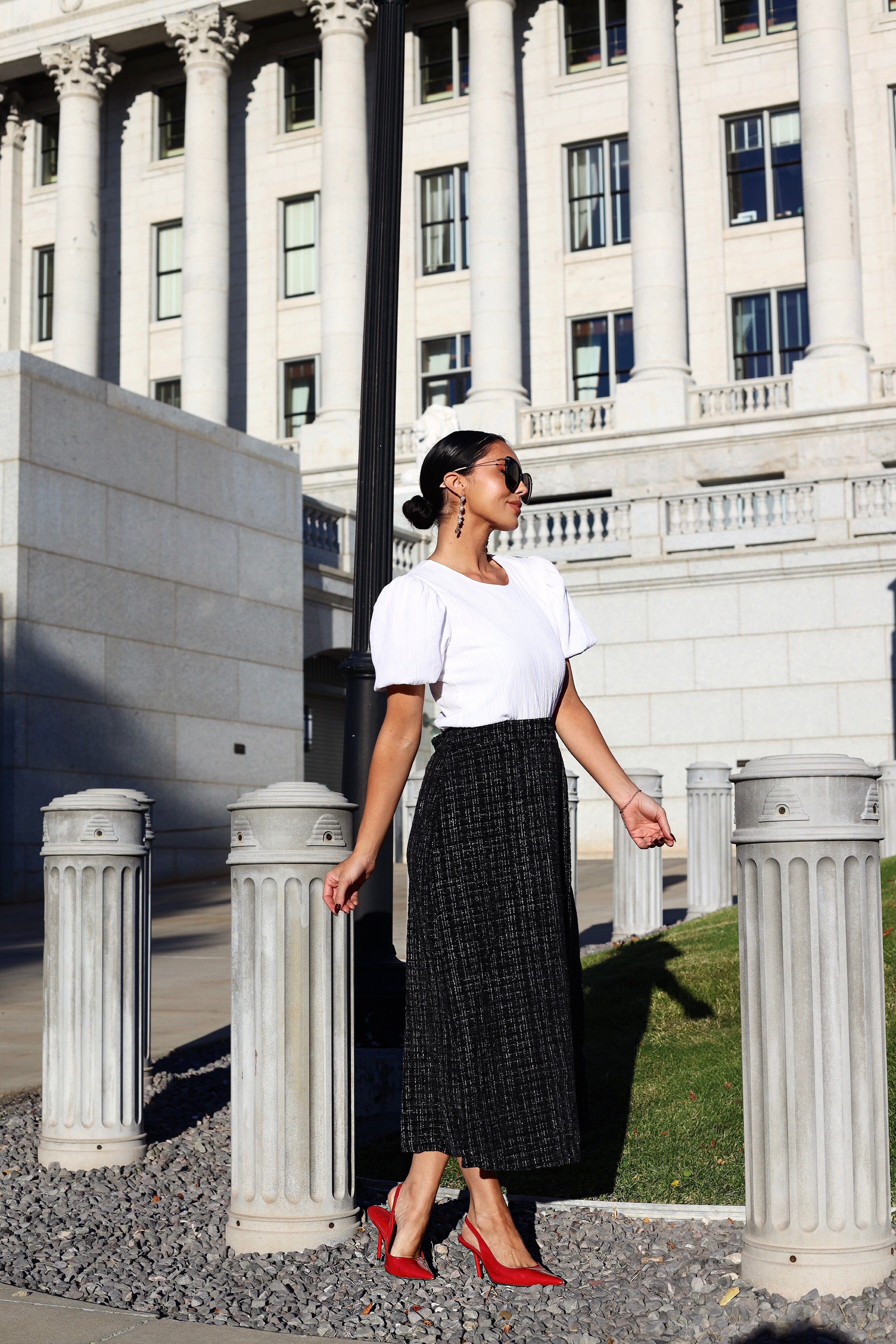 Steal My Heart A-Line Skirt Modest Dresses vendor-unknown 