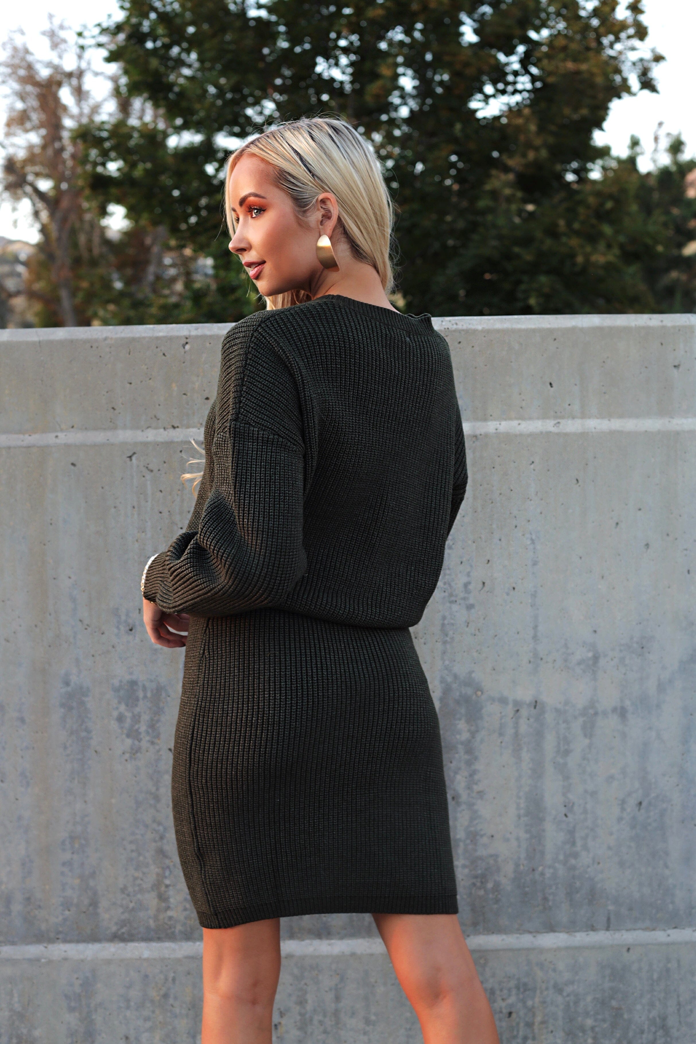 All Things Classy Sweater Skirt Tops vendor-unknown 