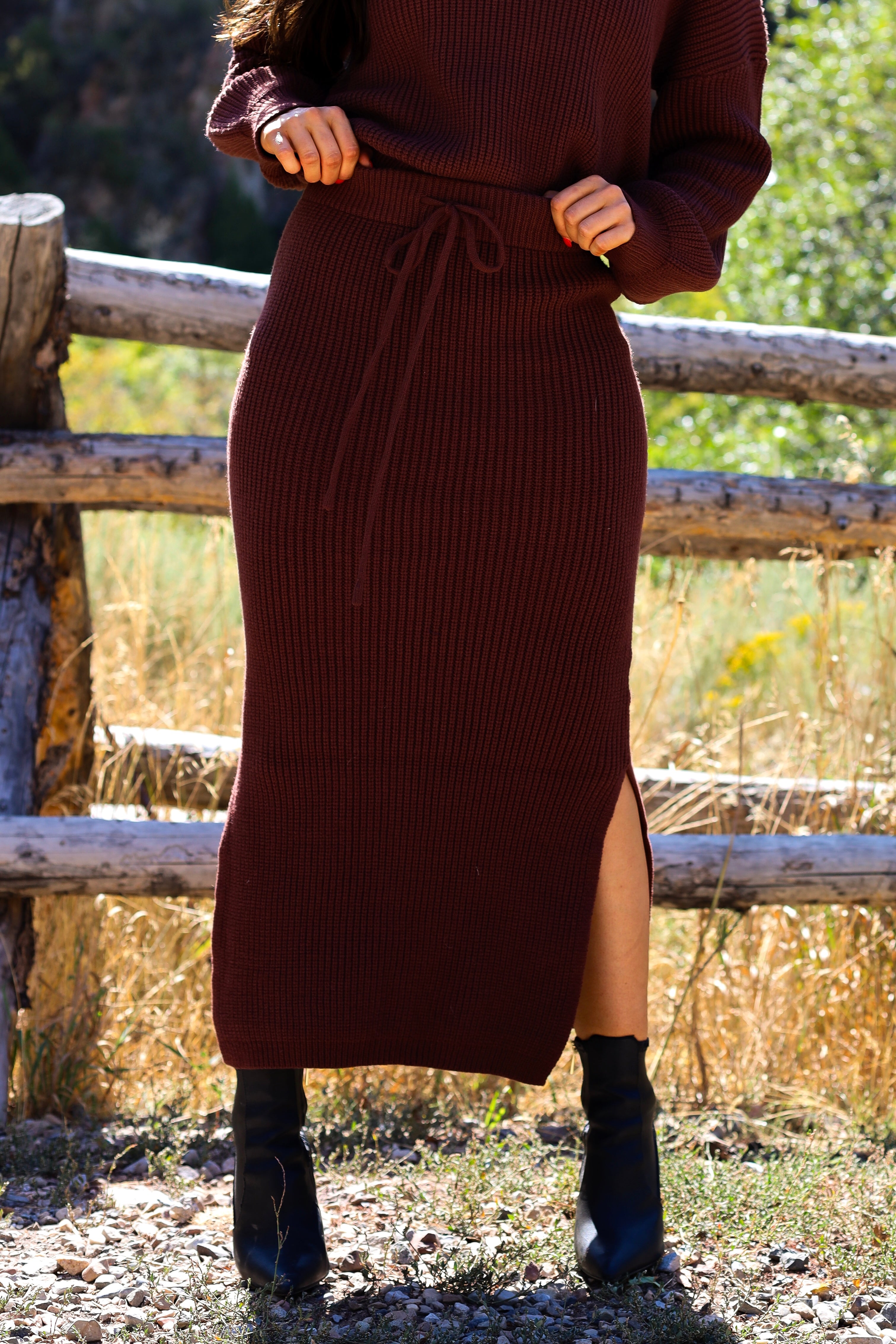 Class That Lasts Sweater Skirt