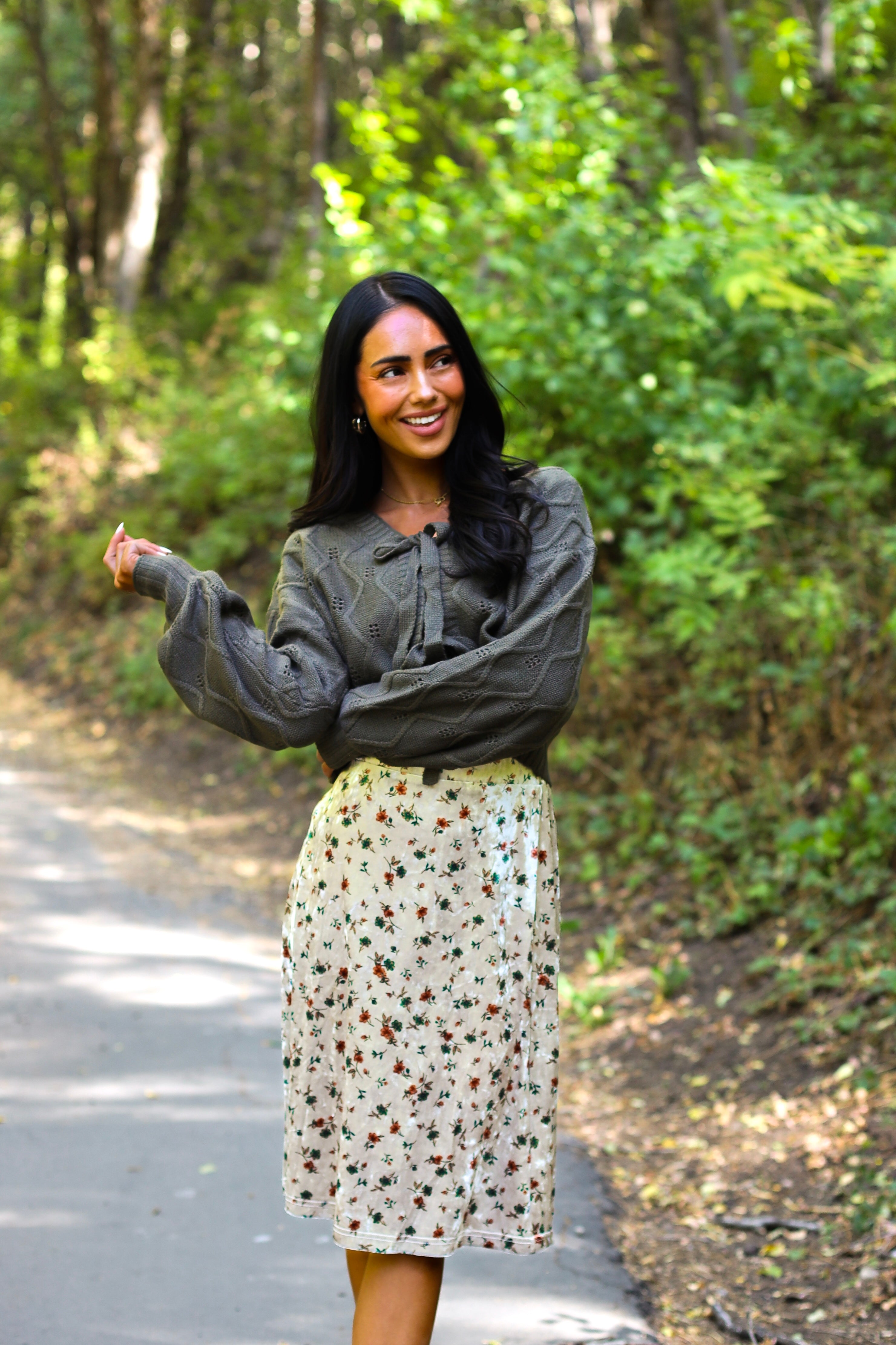 Lasting Love Tie Front Cardigan