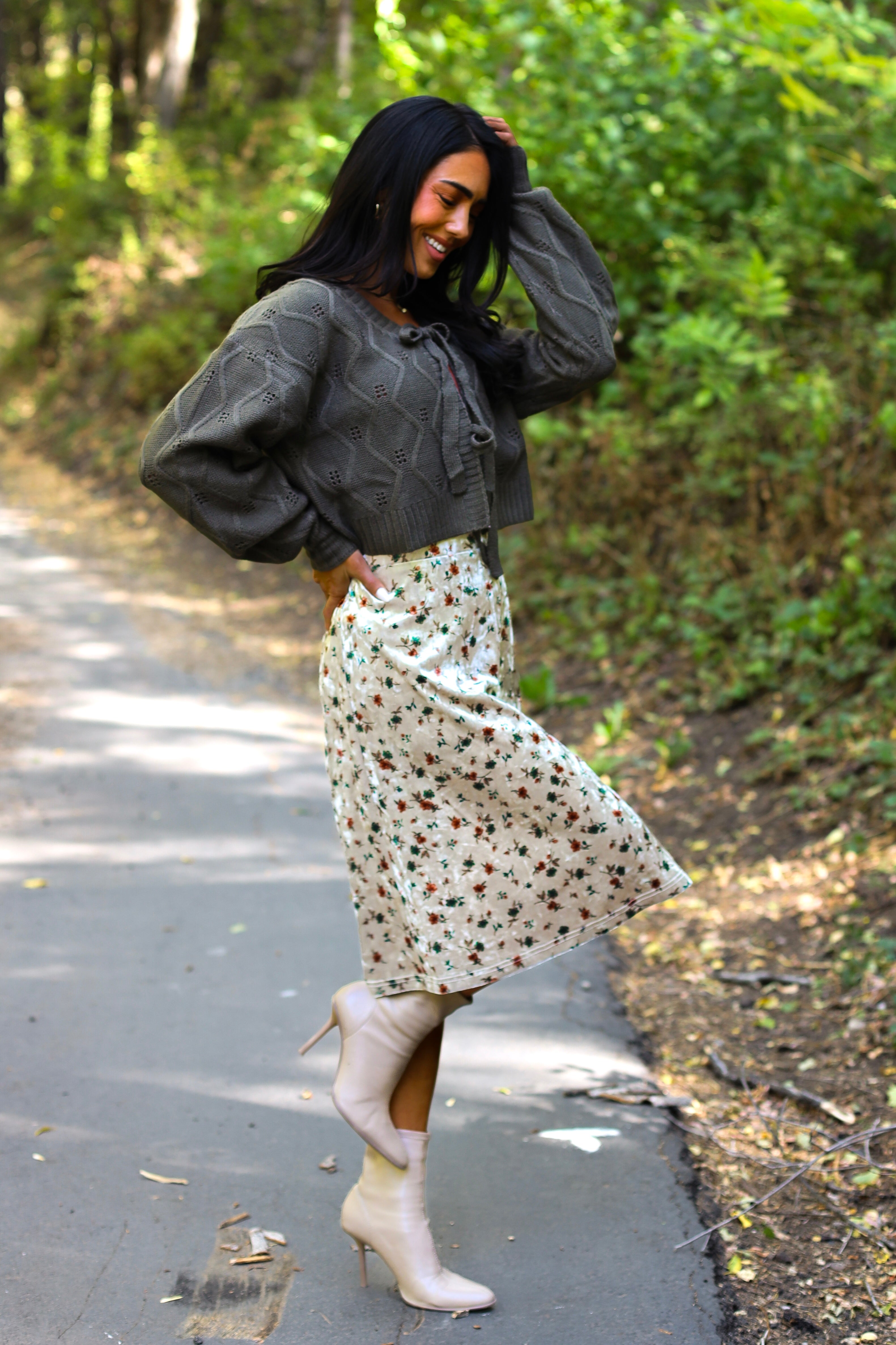 Lasting Love Tie Front Cardigan