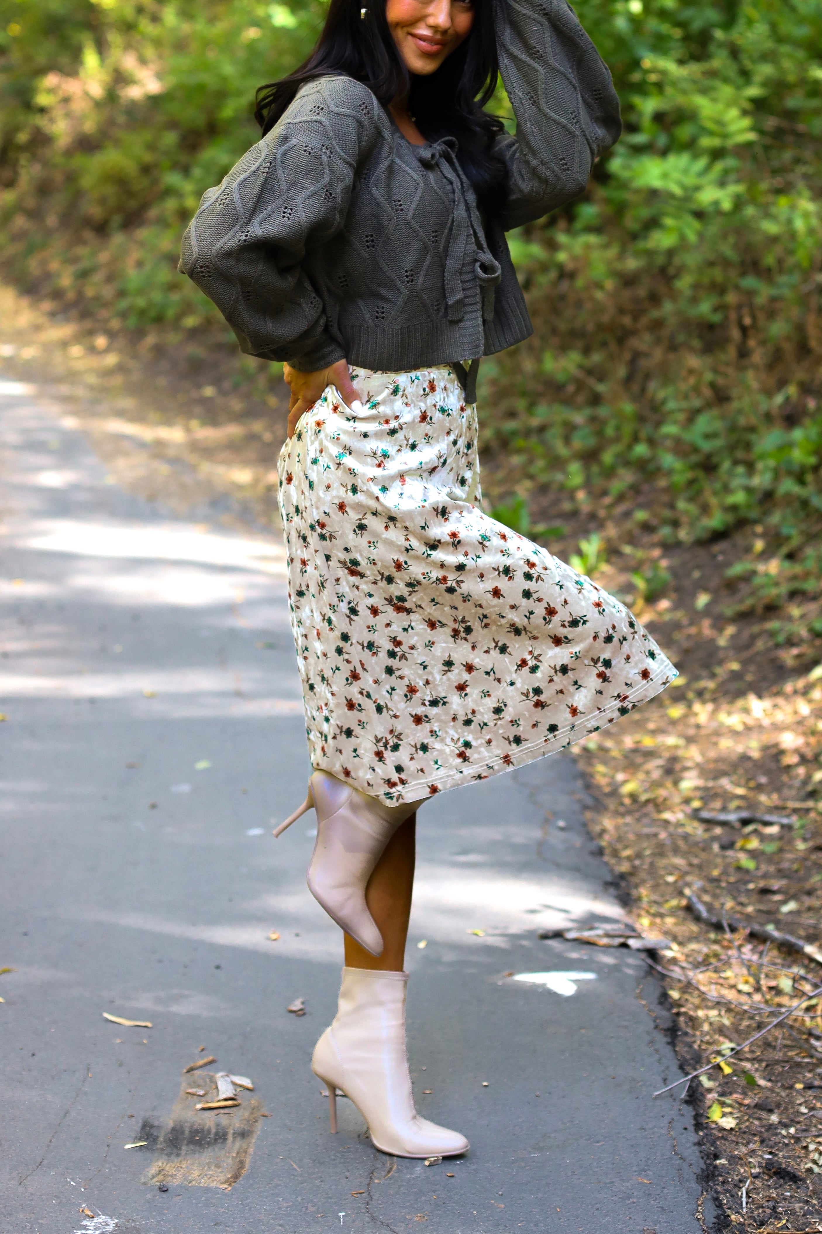 Lasting Love Tie Front Cardigan