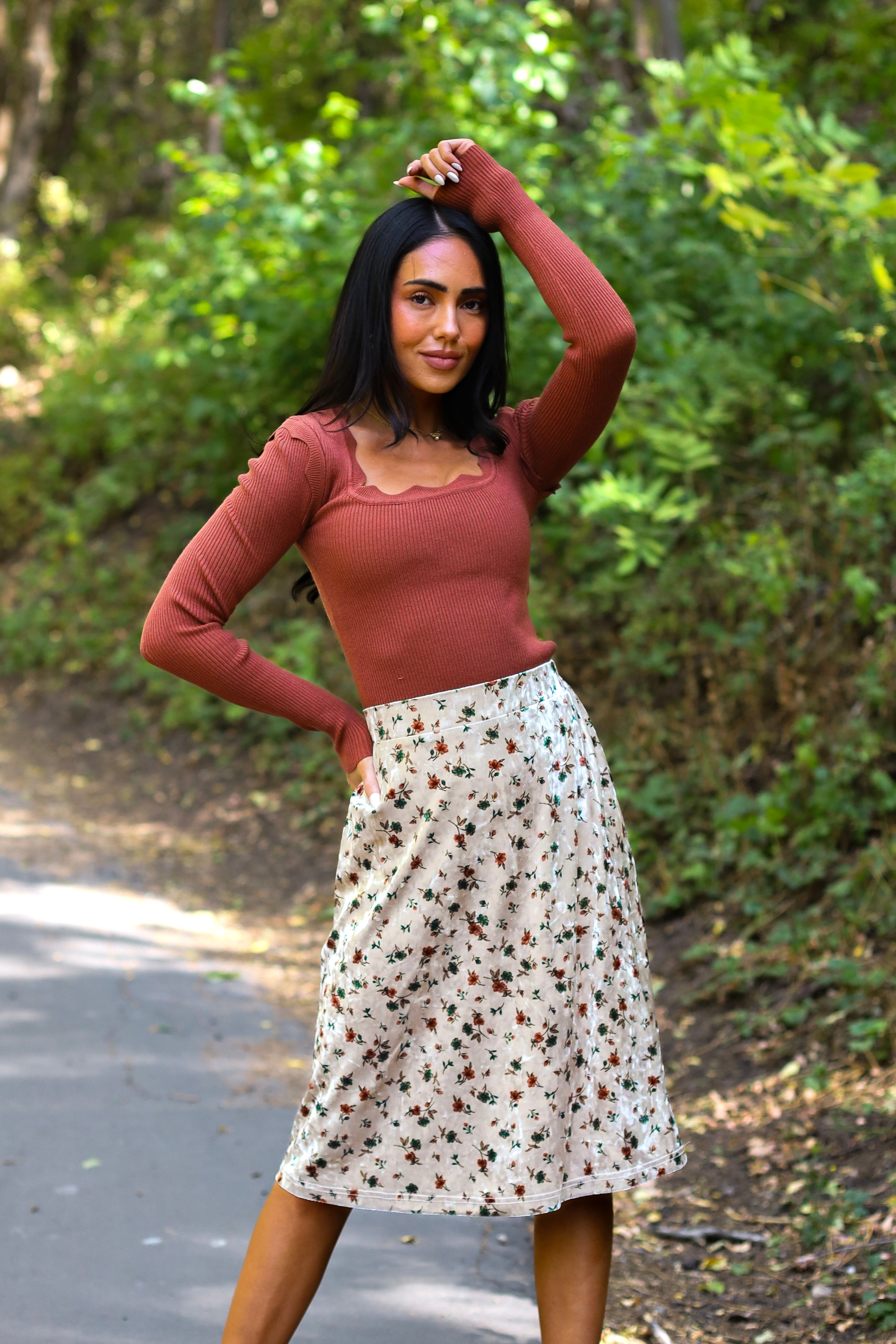 Love & Light A-line Skirt