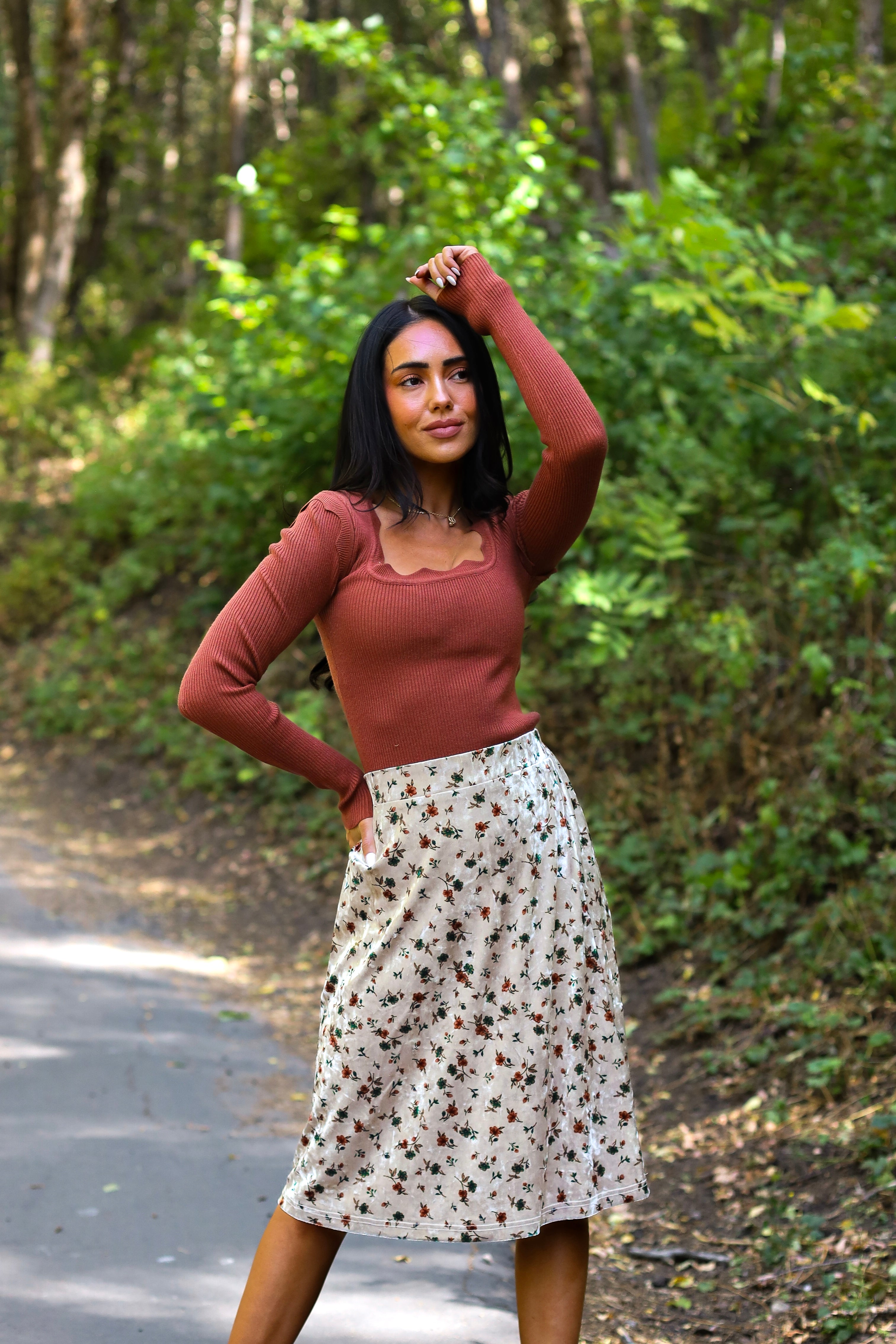 Love & Light A-line Skirt