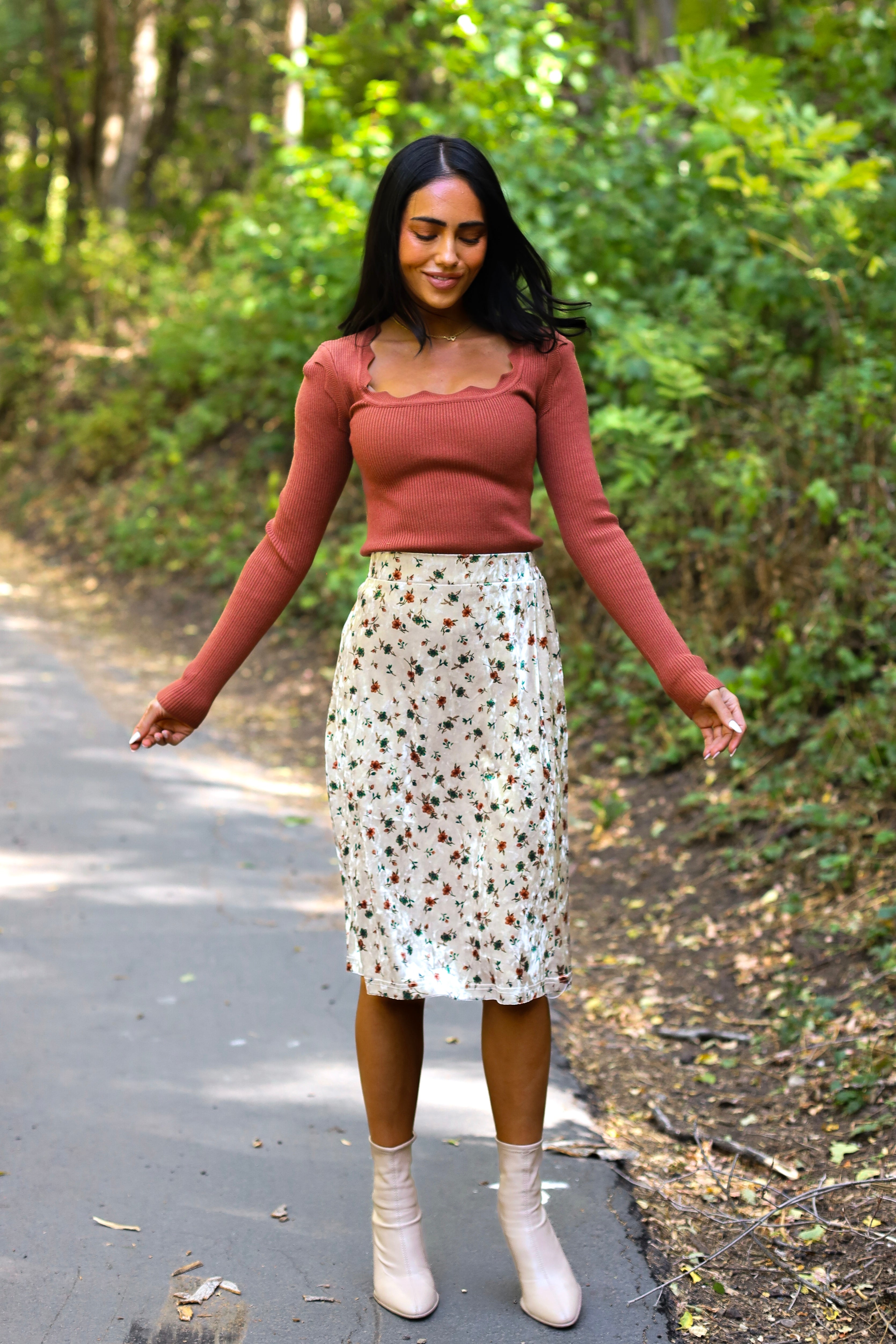 Love & Light A-line Skirt