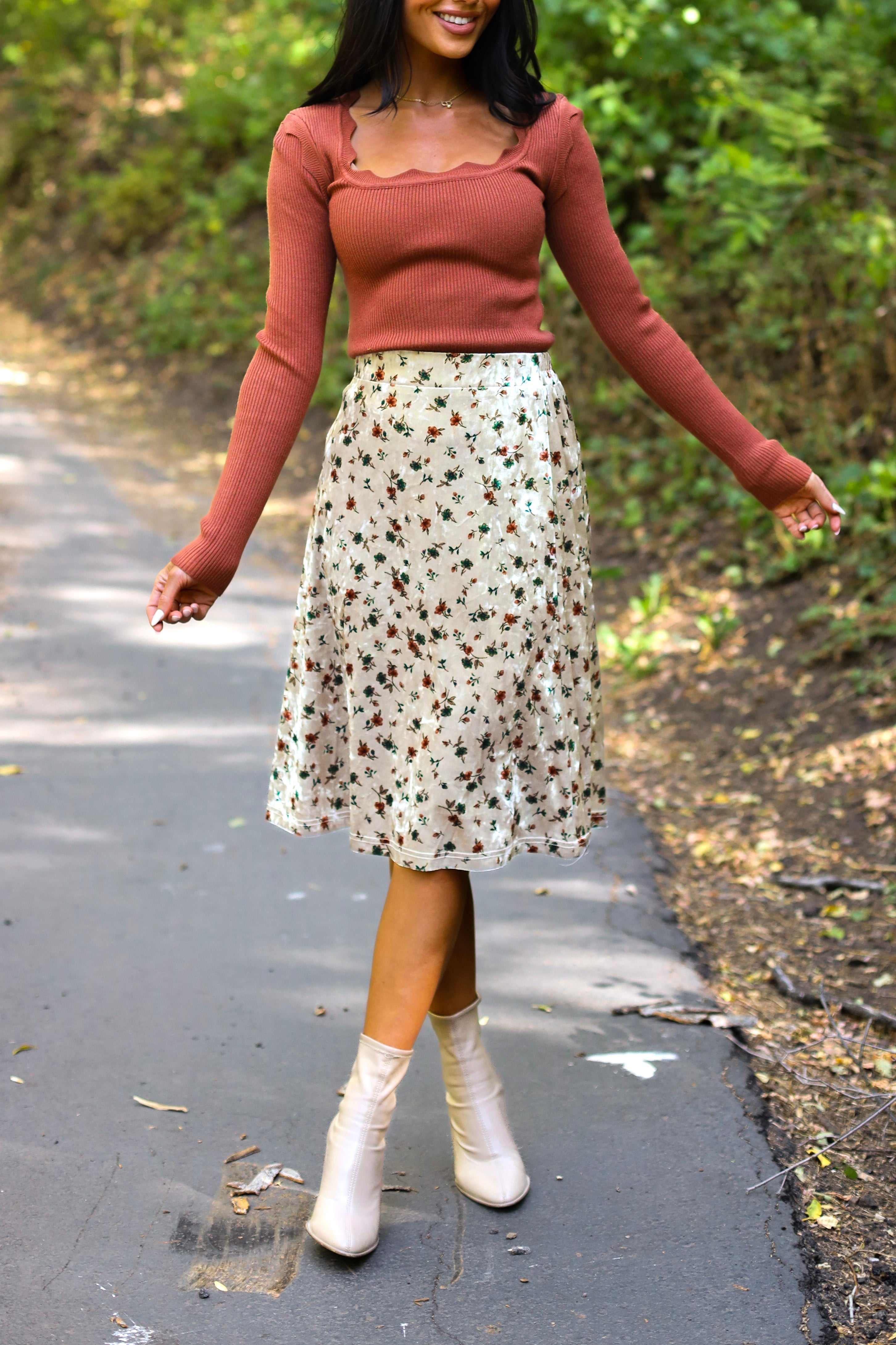 Love & Light A-line Skirt
