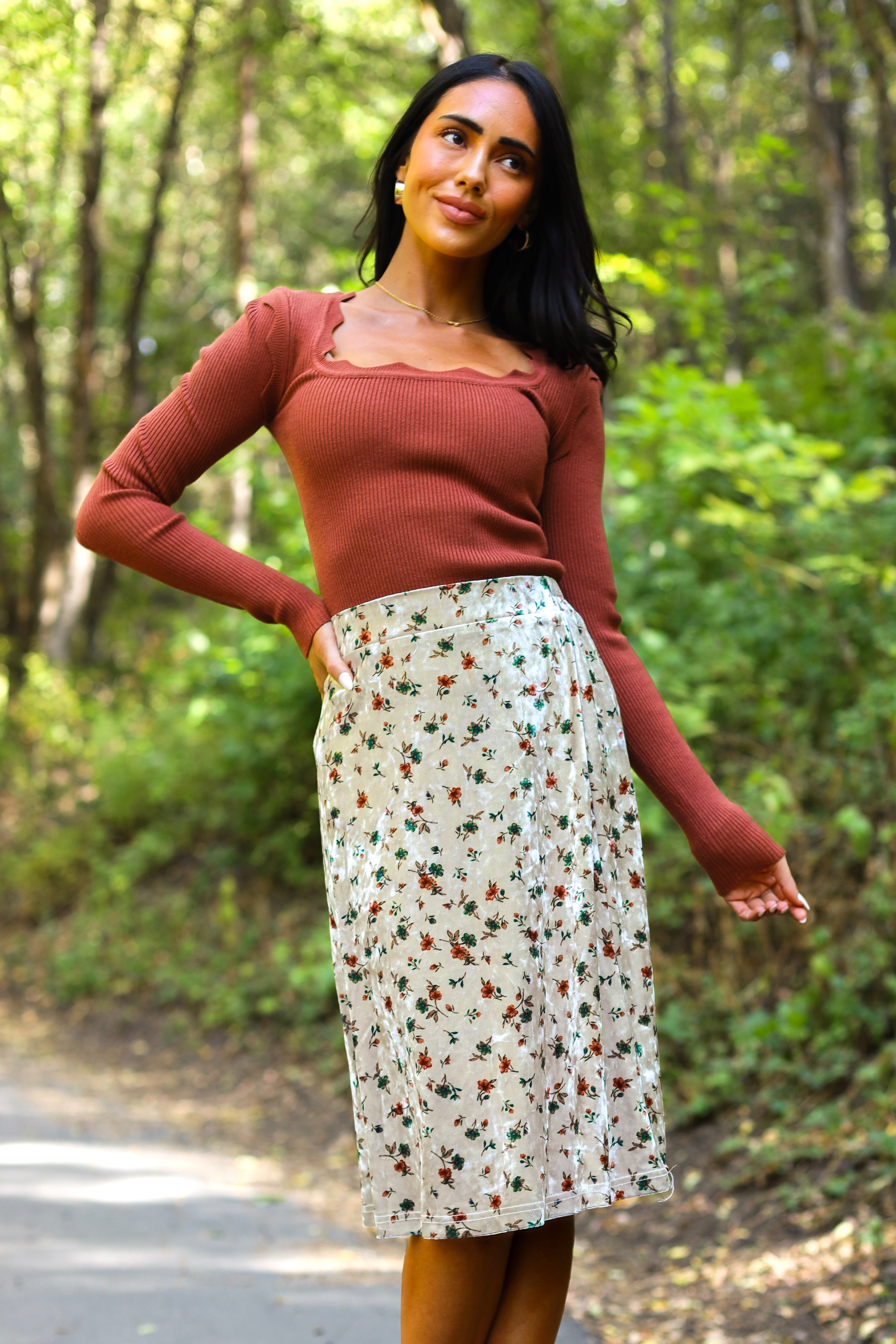 Love & Light A-line Skirt