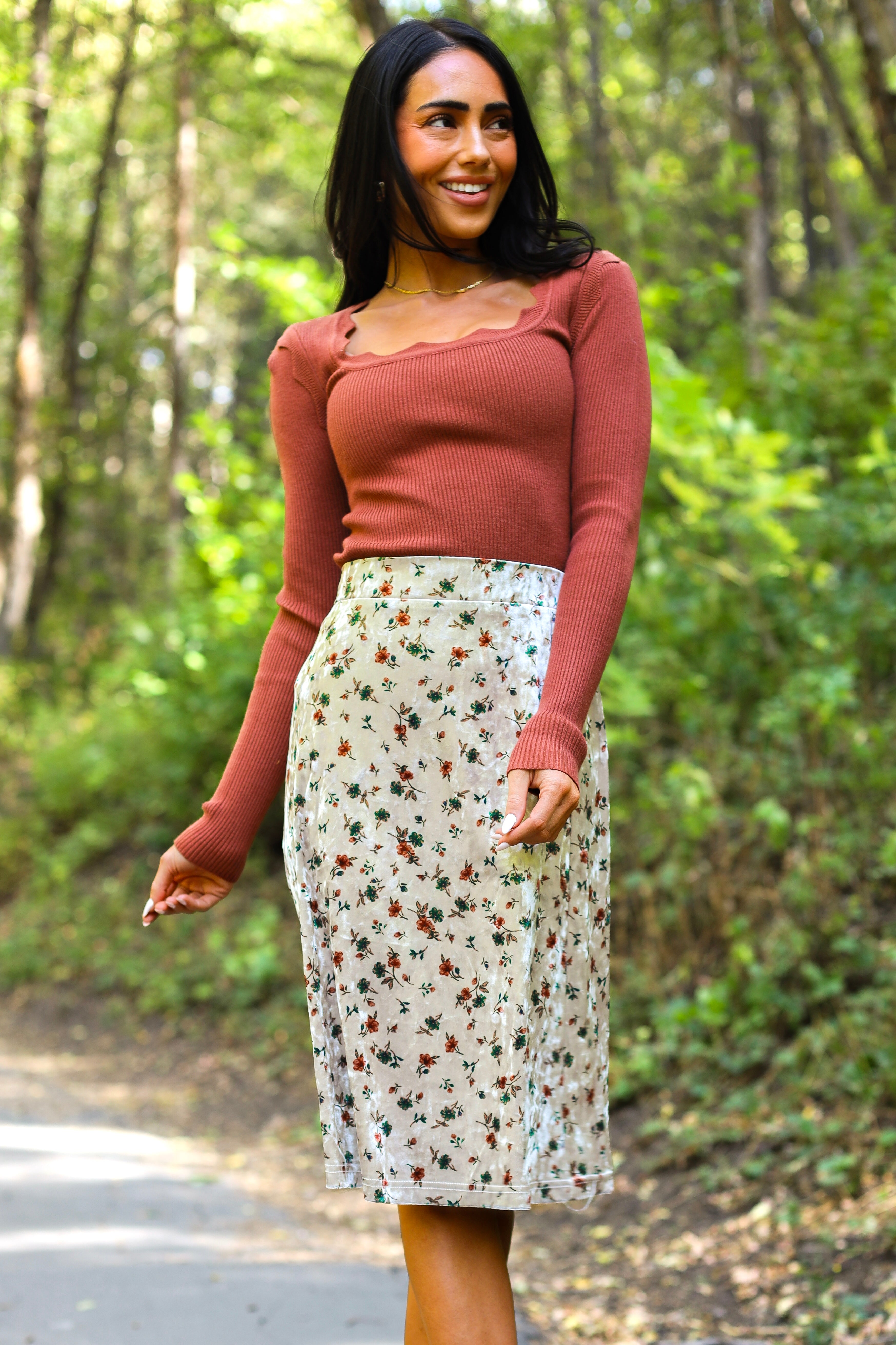 Love & Light A-line Skirt