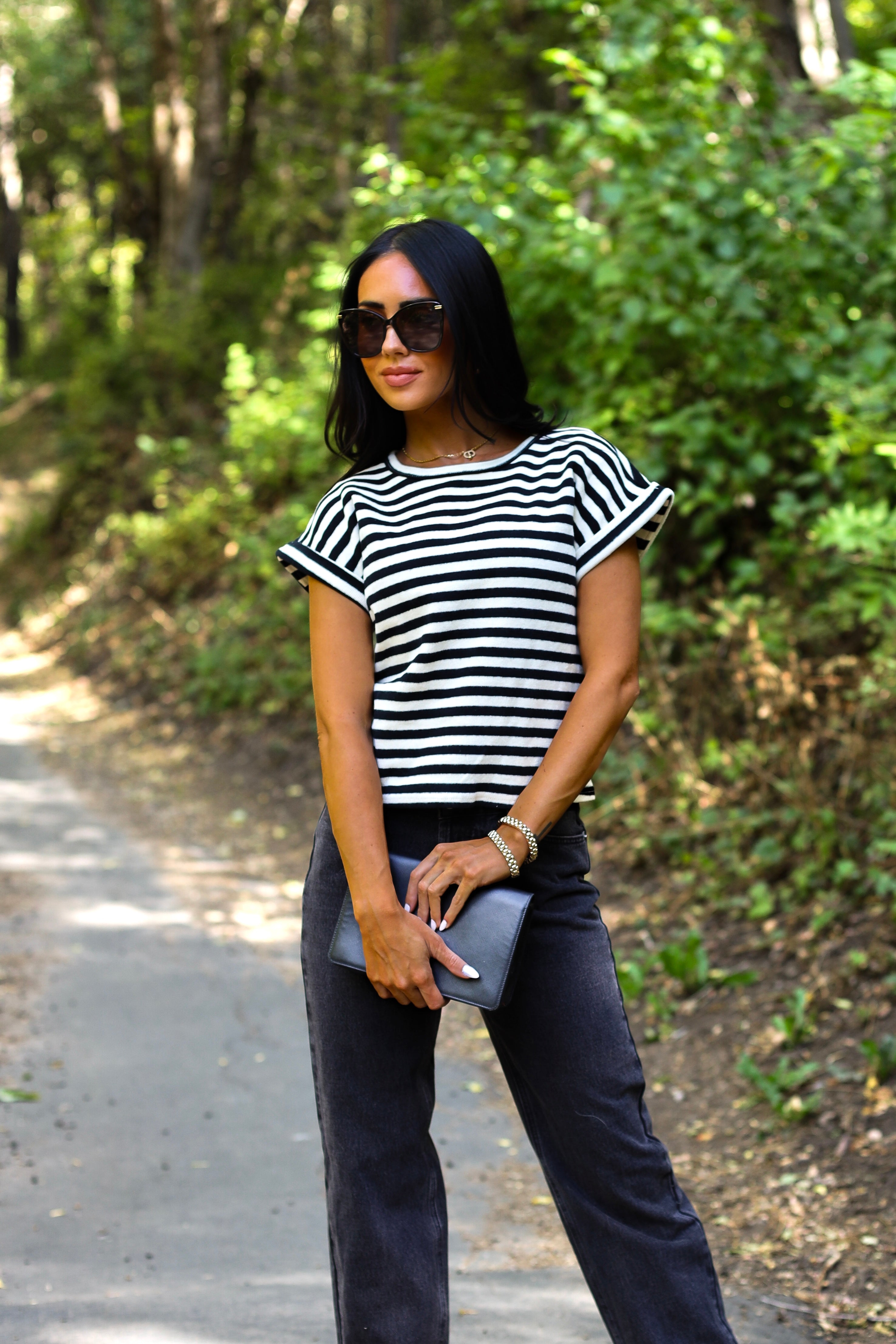 Good Vibes Boxy Knit Top