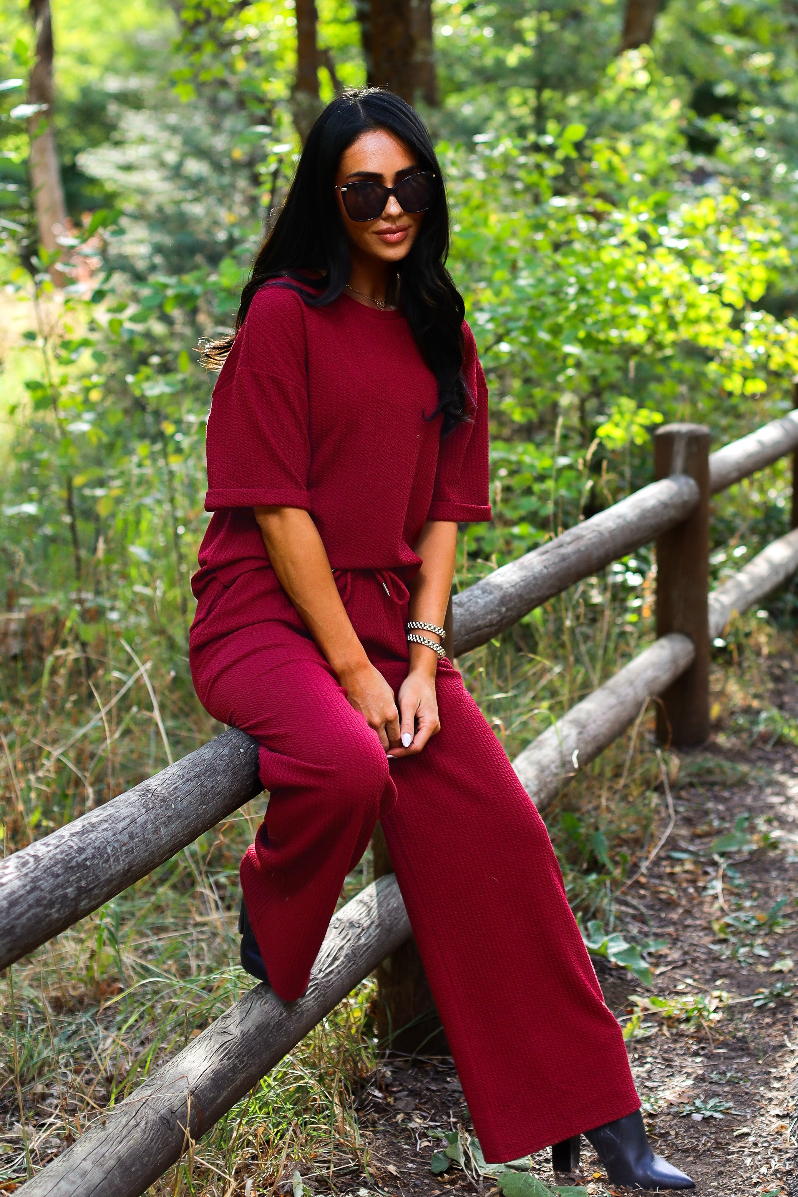 All That Class Textured Top