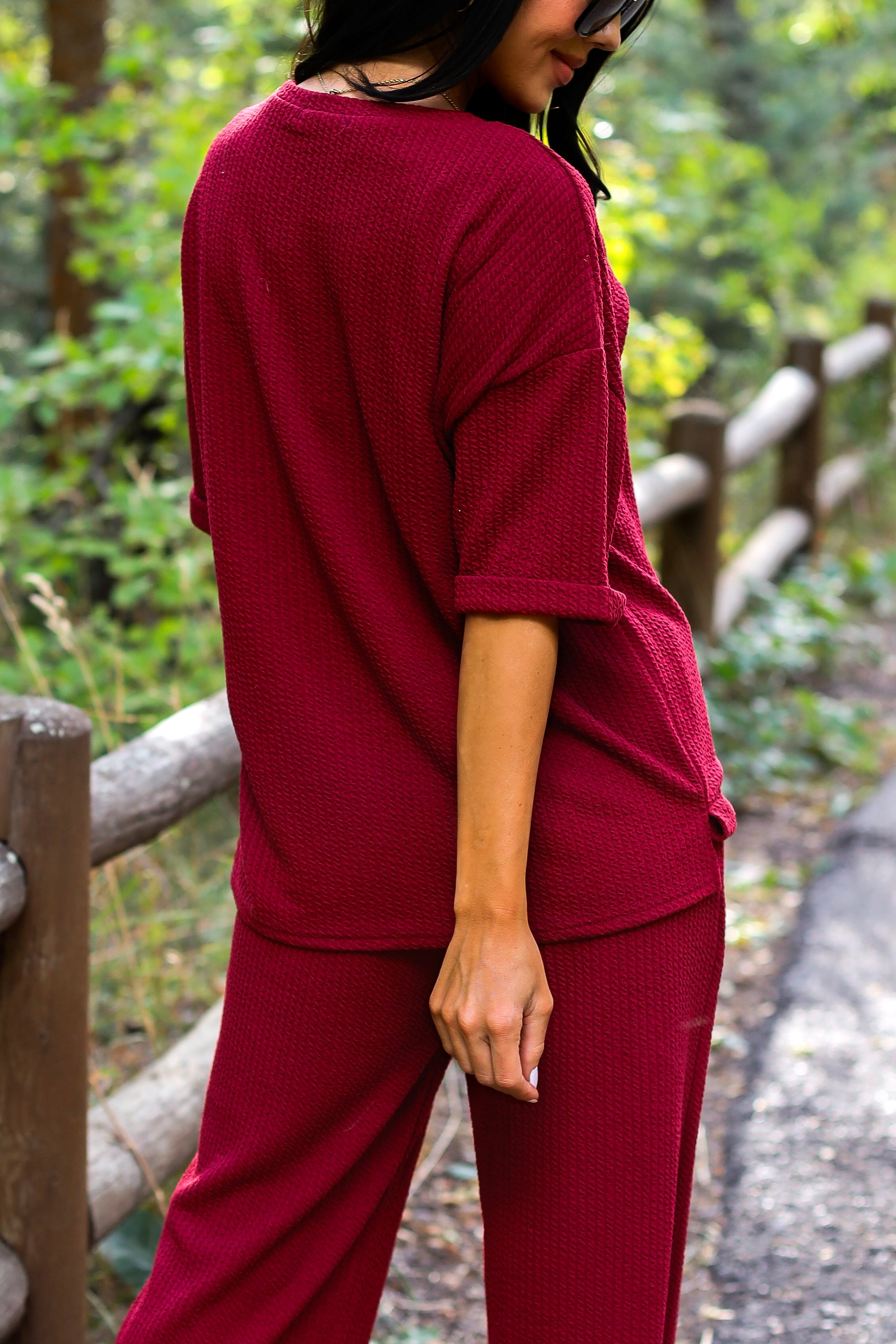 All That Class Textured Top