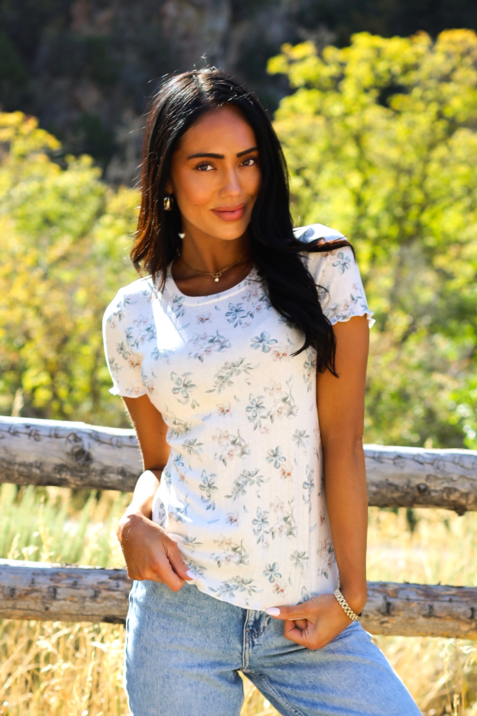 One Day Lettuce Edge Tee