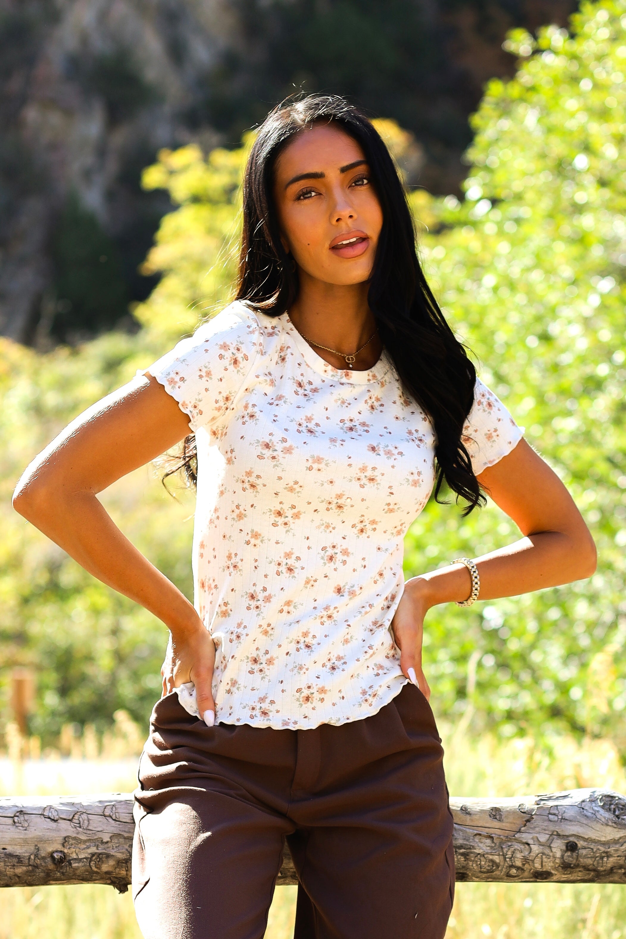 One Day Lettuce Edge Tee