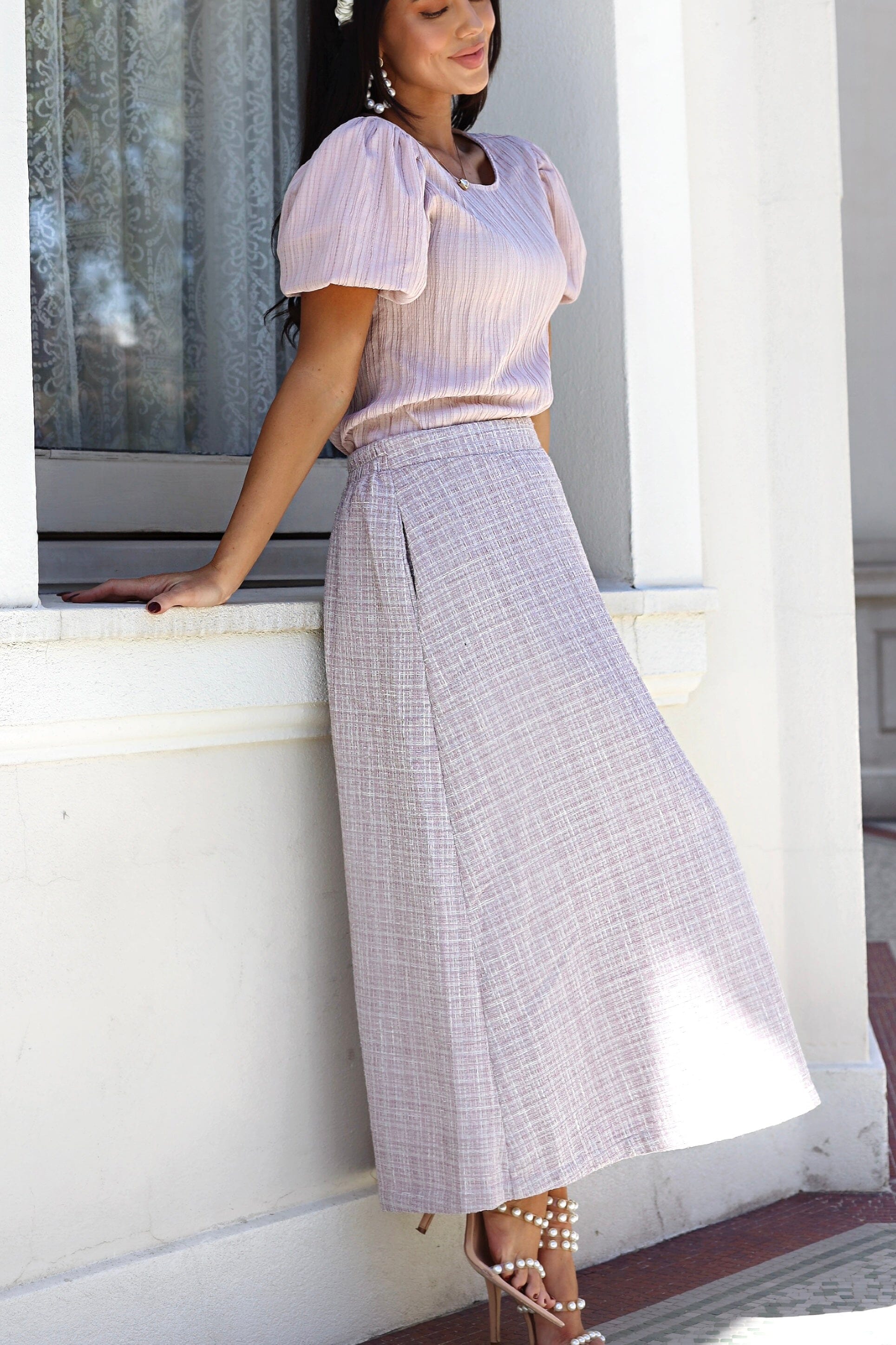 Steal My Heart A-Line Skirt Modest Dresses vendor-unknown 