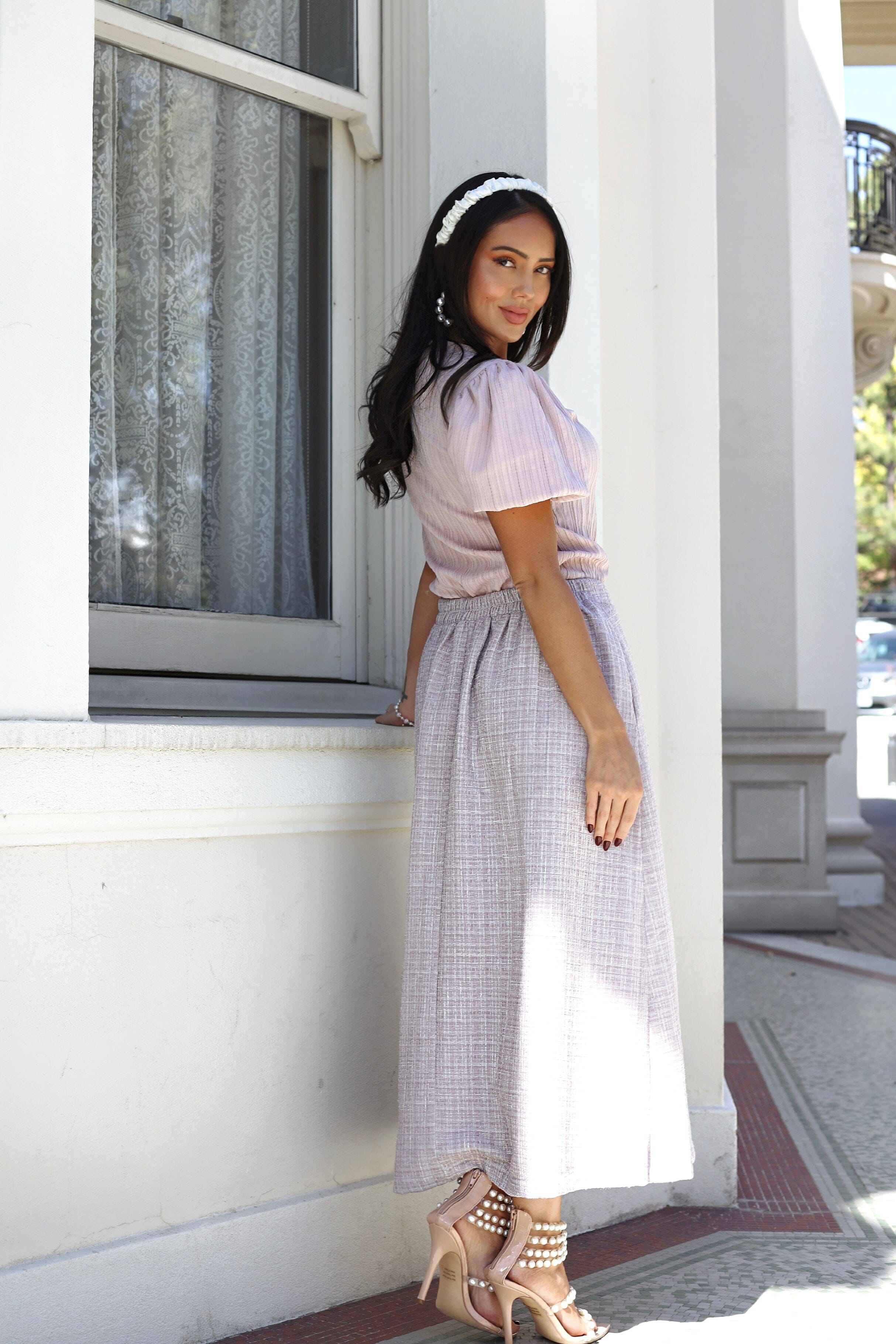 Steal My Heart A-Line Skirt Modest Dresses vendor-unknown 