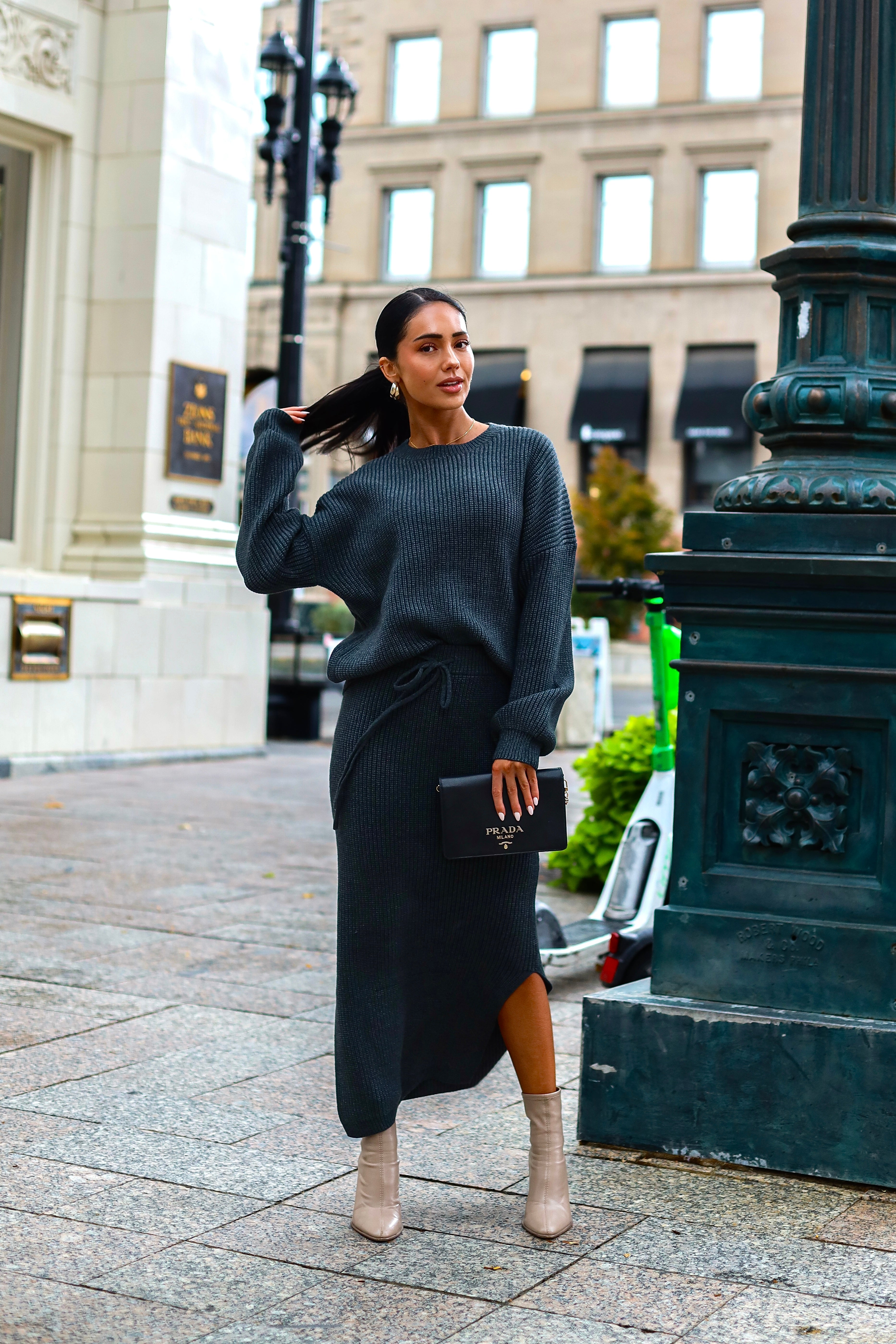 Class That Lasts Sweater Skirt