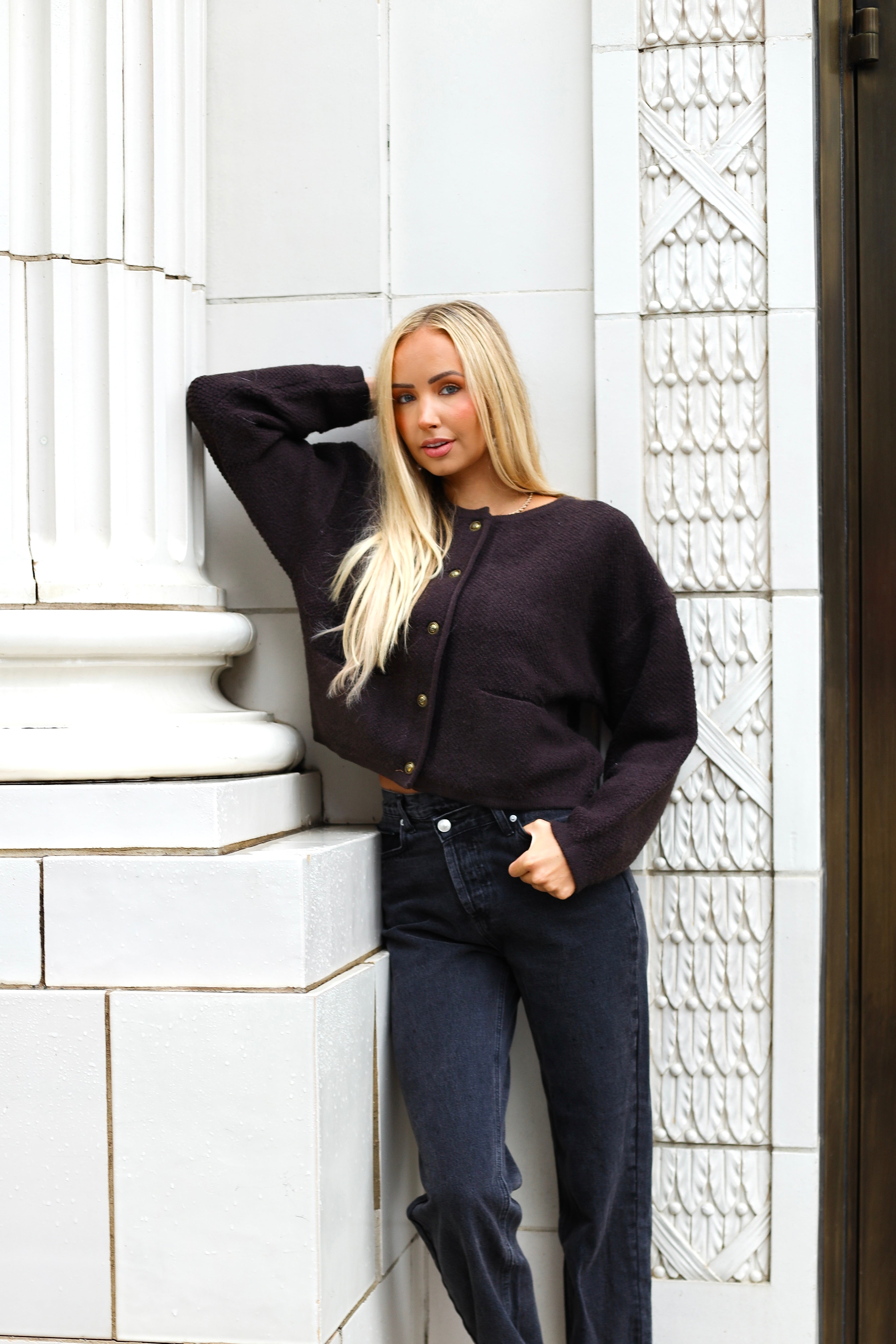 Stunner Button Front Cardi