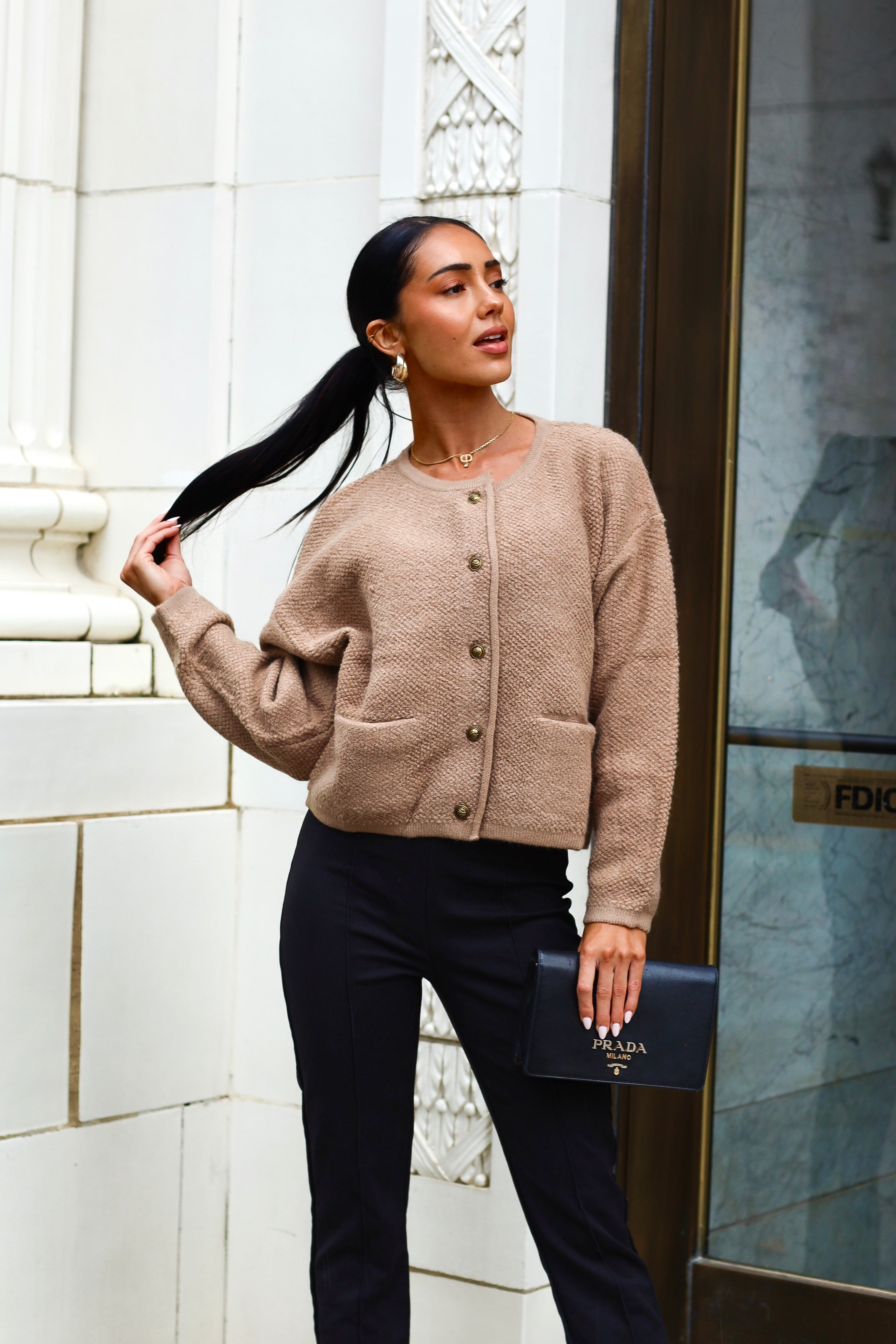 Stunner Button Front Cardi