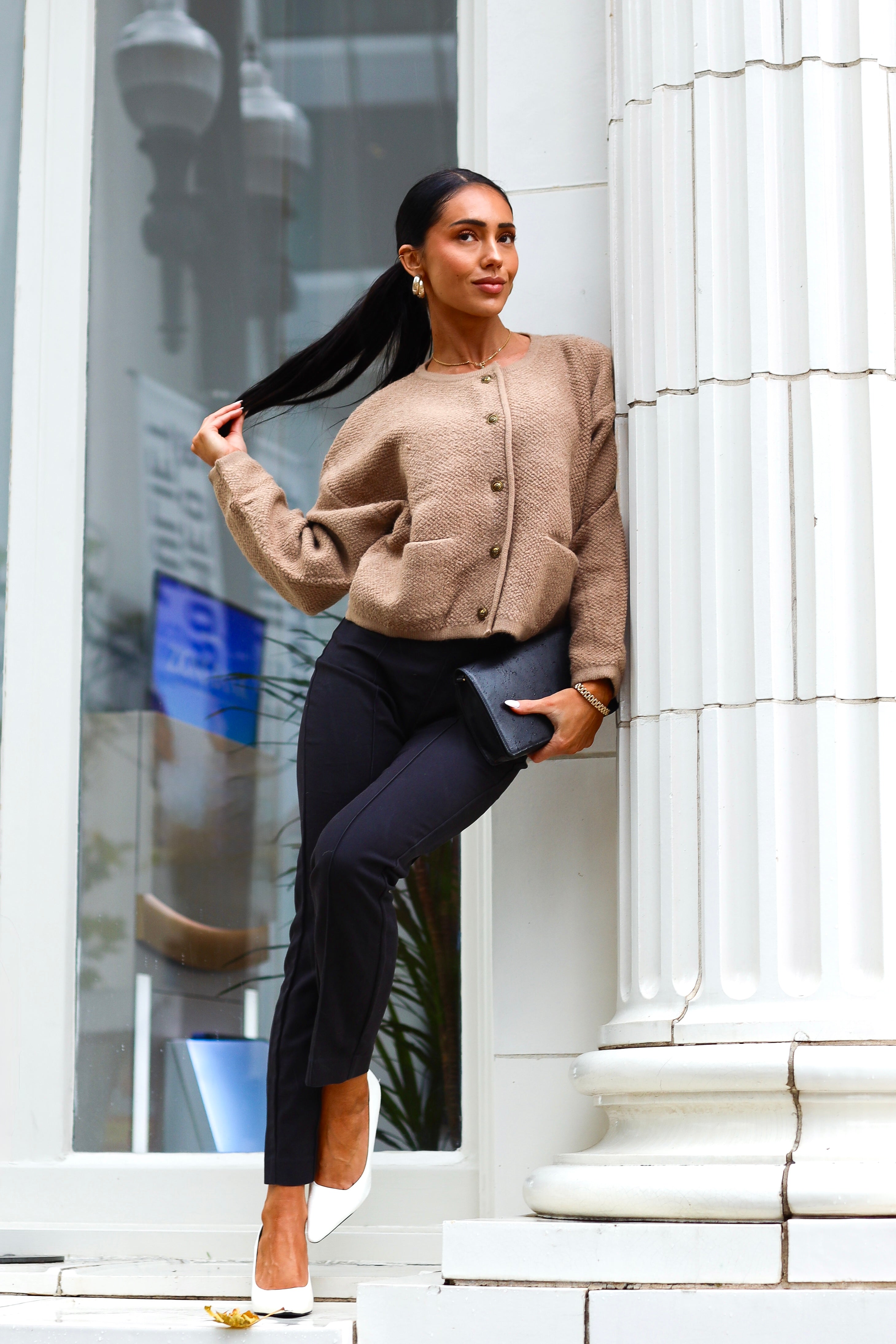 Stunner Button Front Cardi