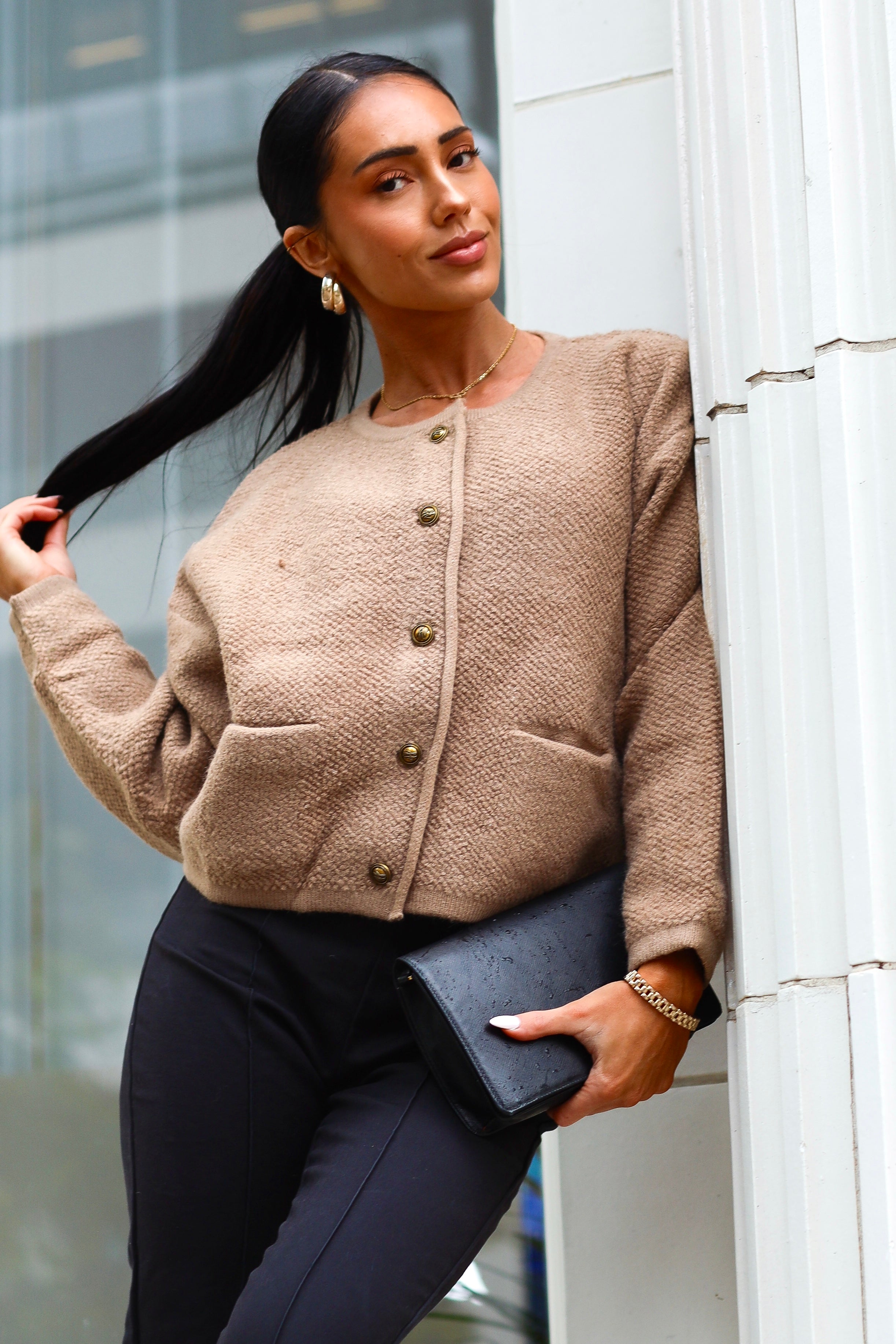 Stunner Button Front Cardi