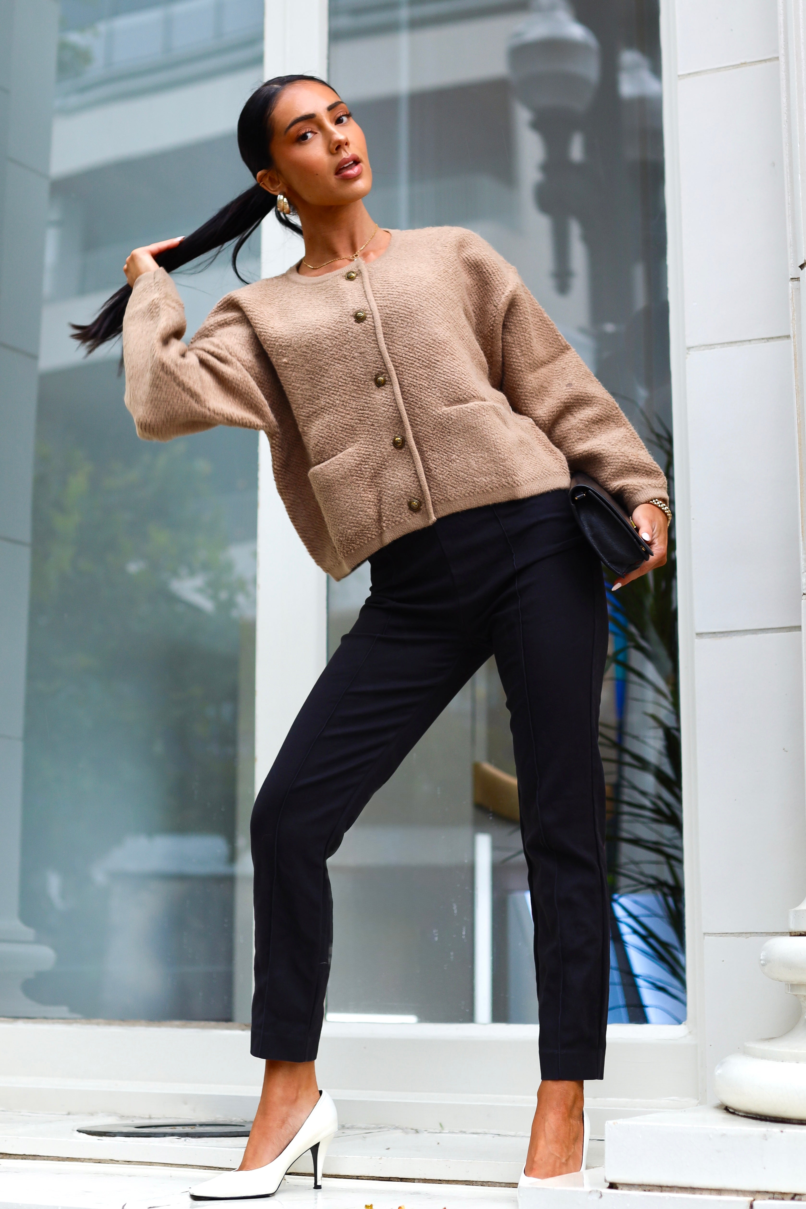 Stunner Button Front Cardi