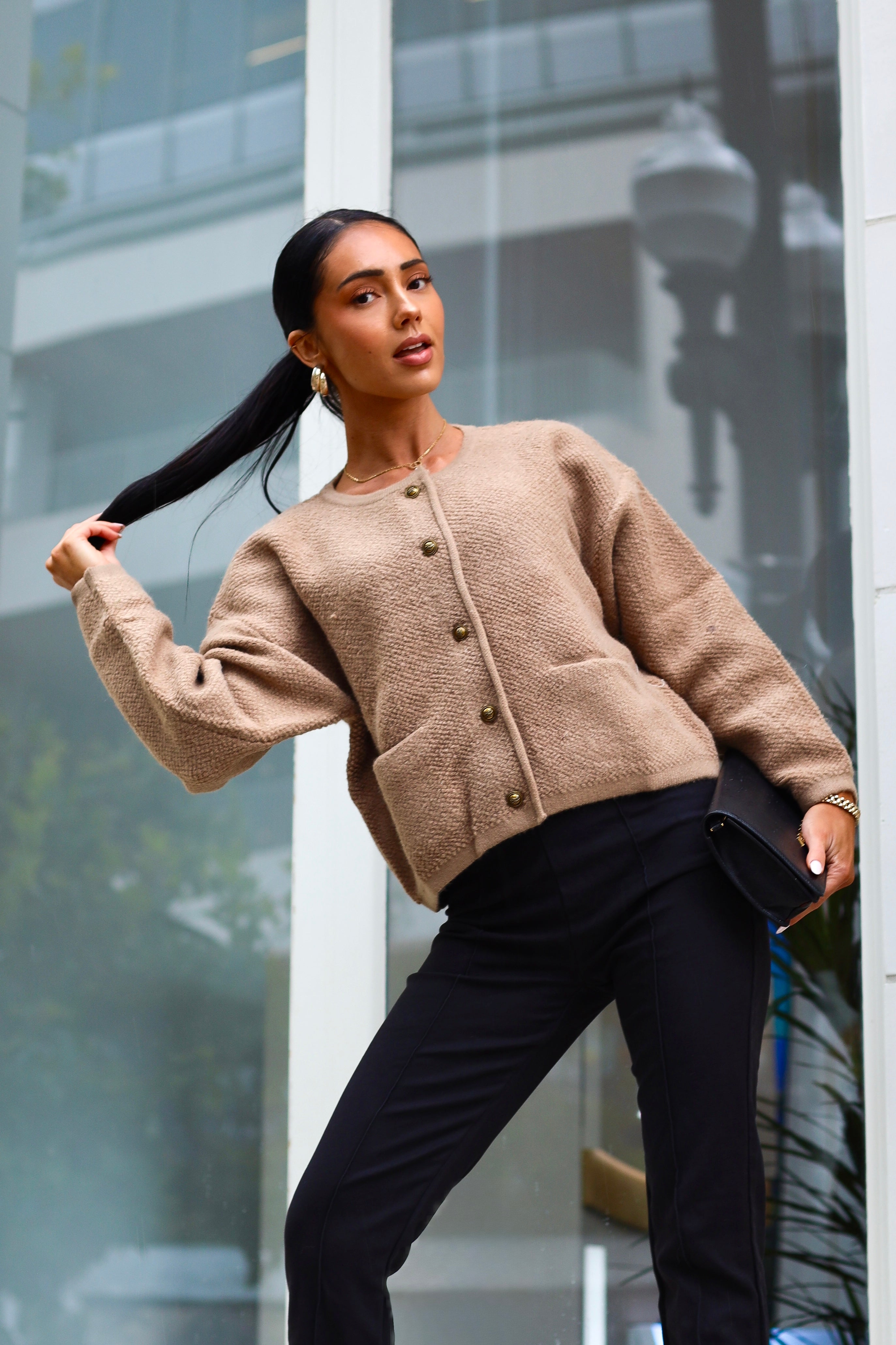 Stunner Button Front Cardi