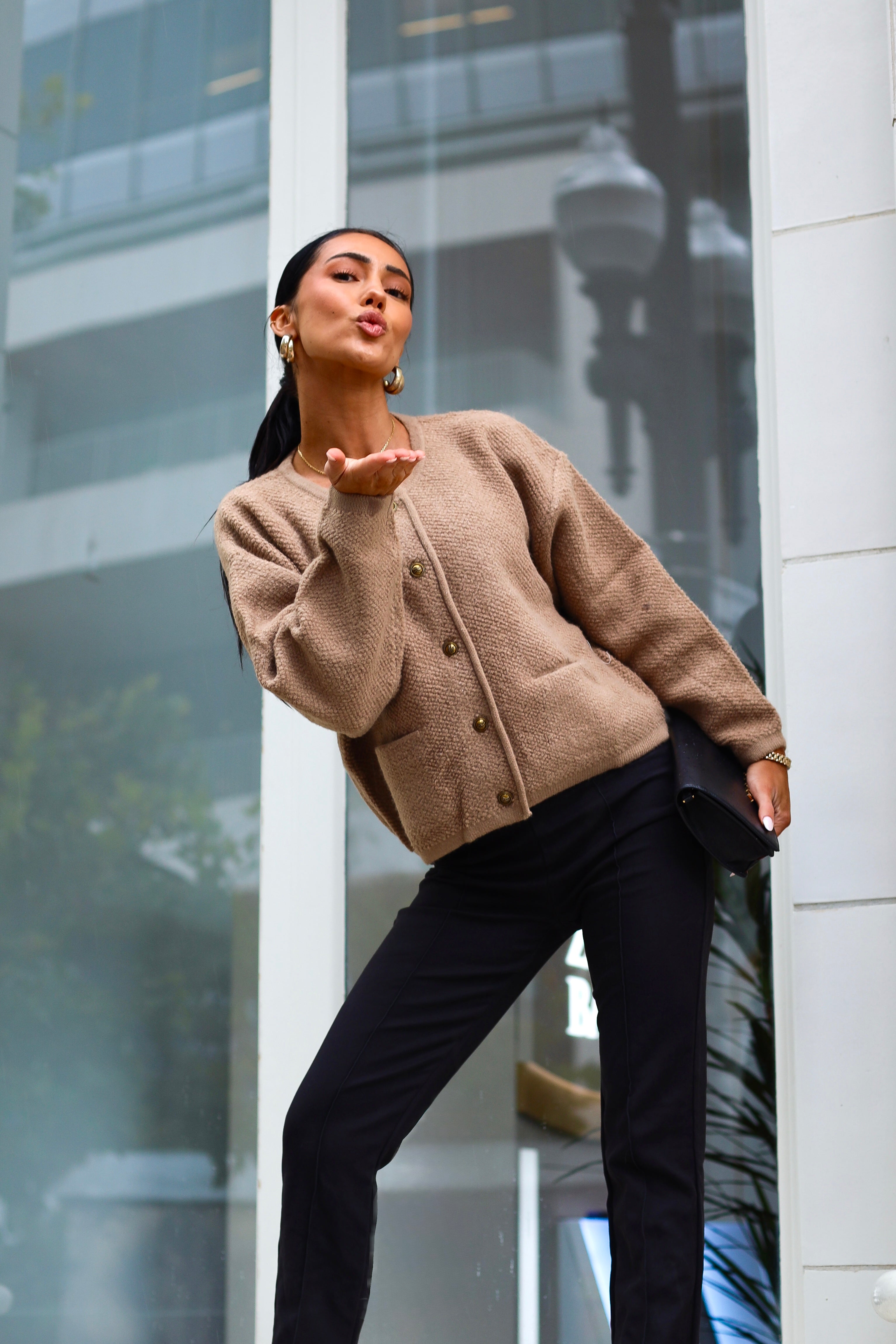 Stunner Button Front Cardi