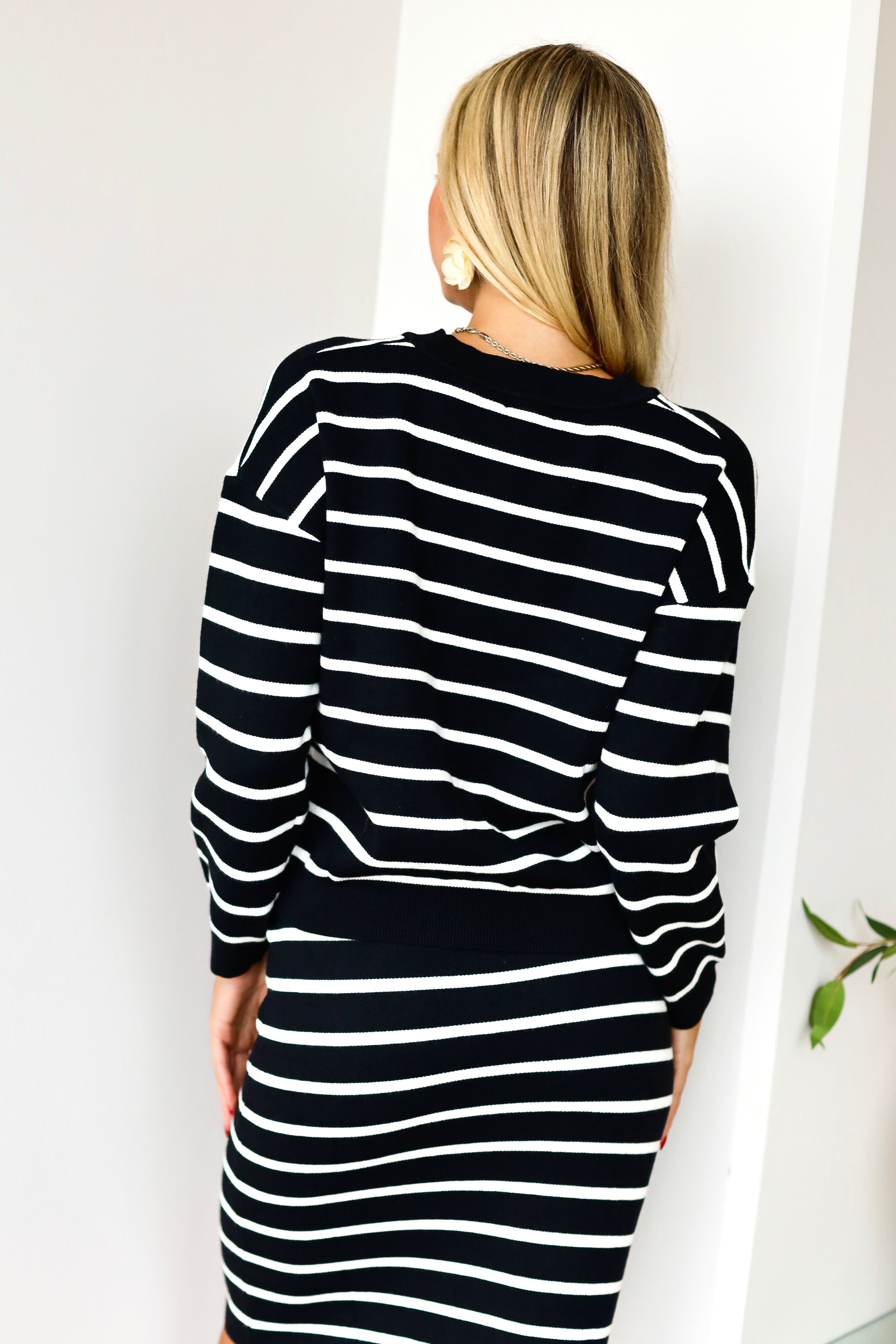 All Is Right Striped Sweater