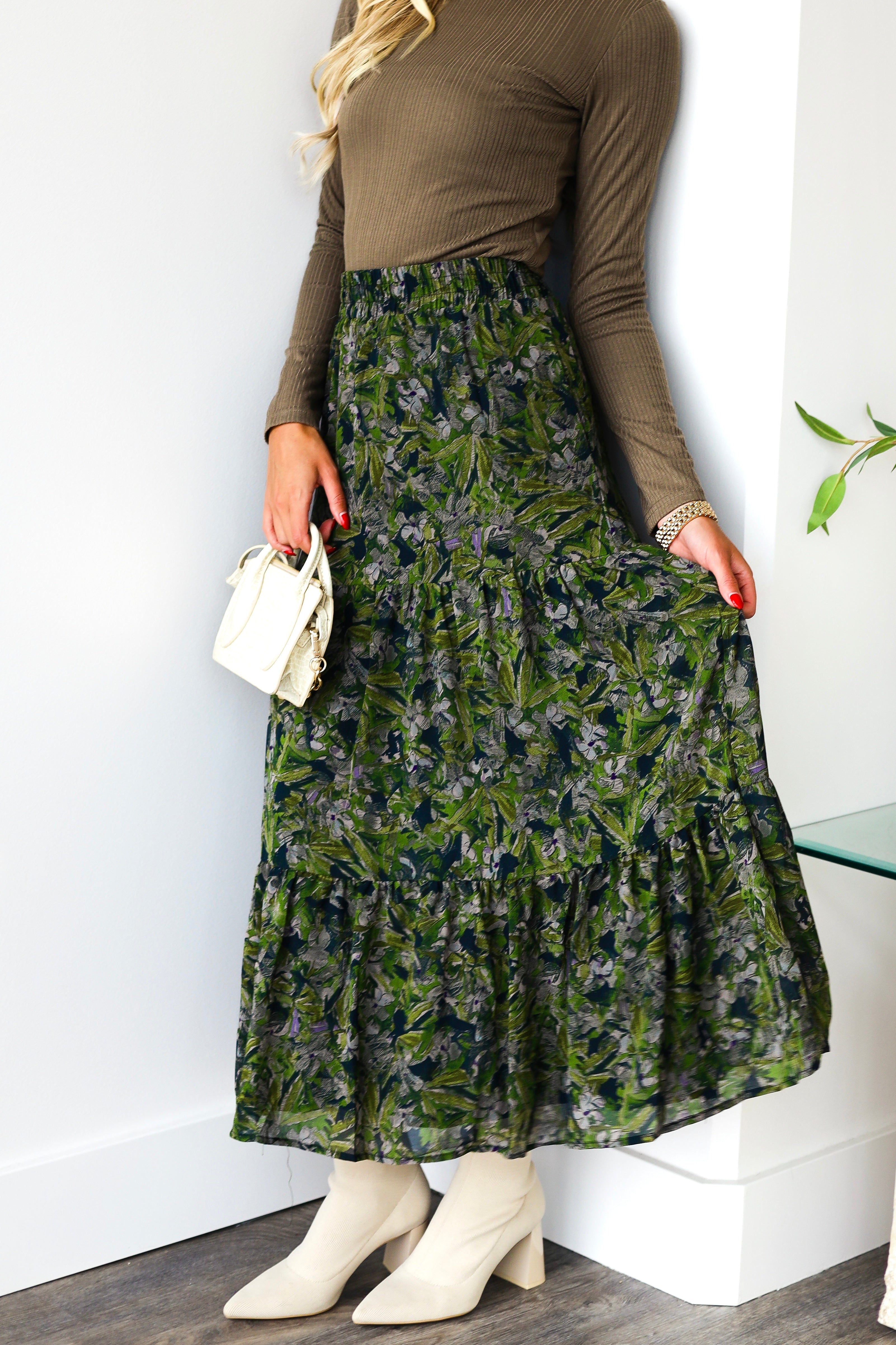 Nothing Lasts Forever Maxi Skirt