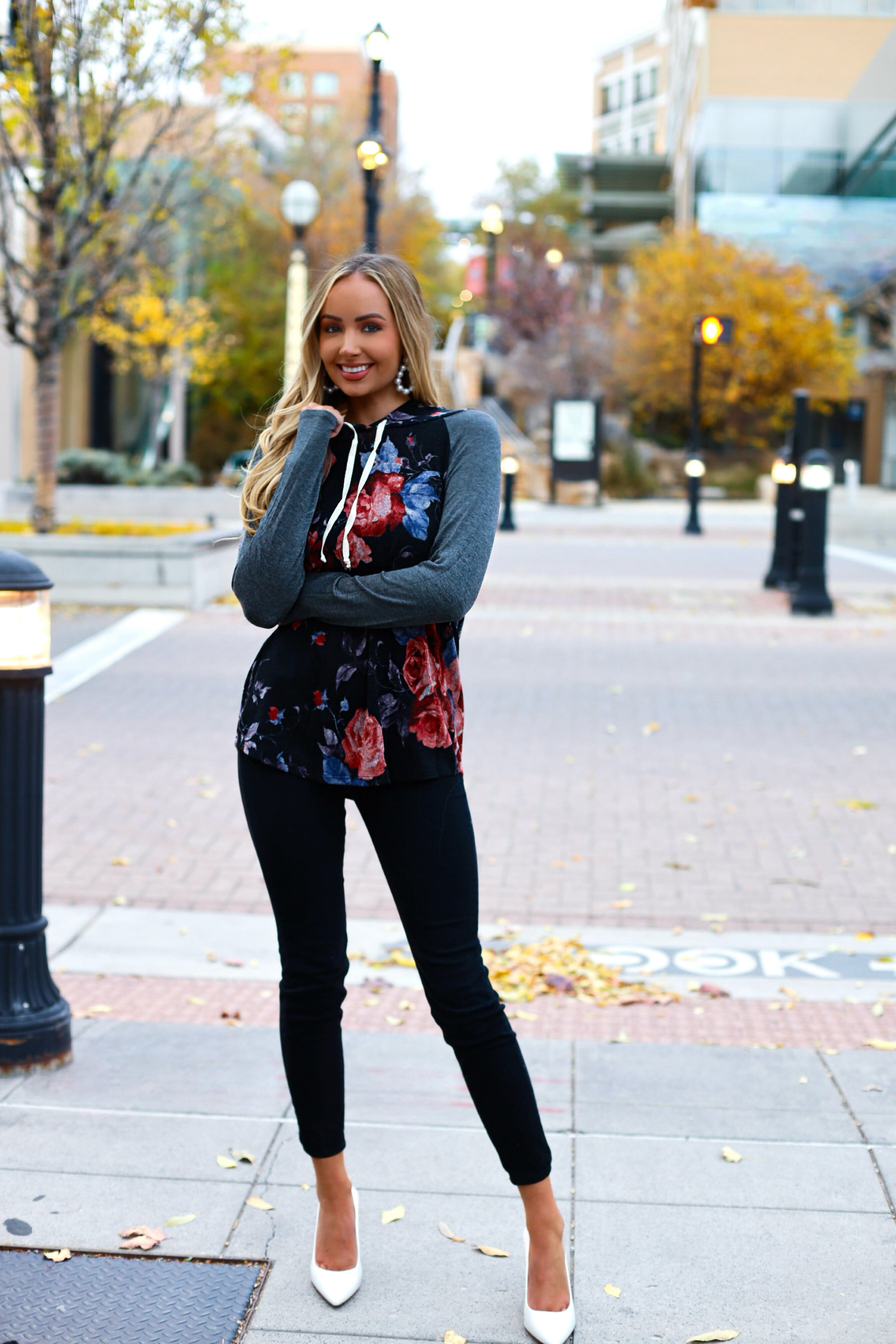 Time To Getaway Modest Hoodie Modest Dresses vendor-unknown 