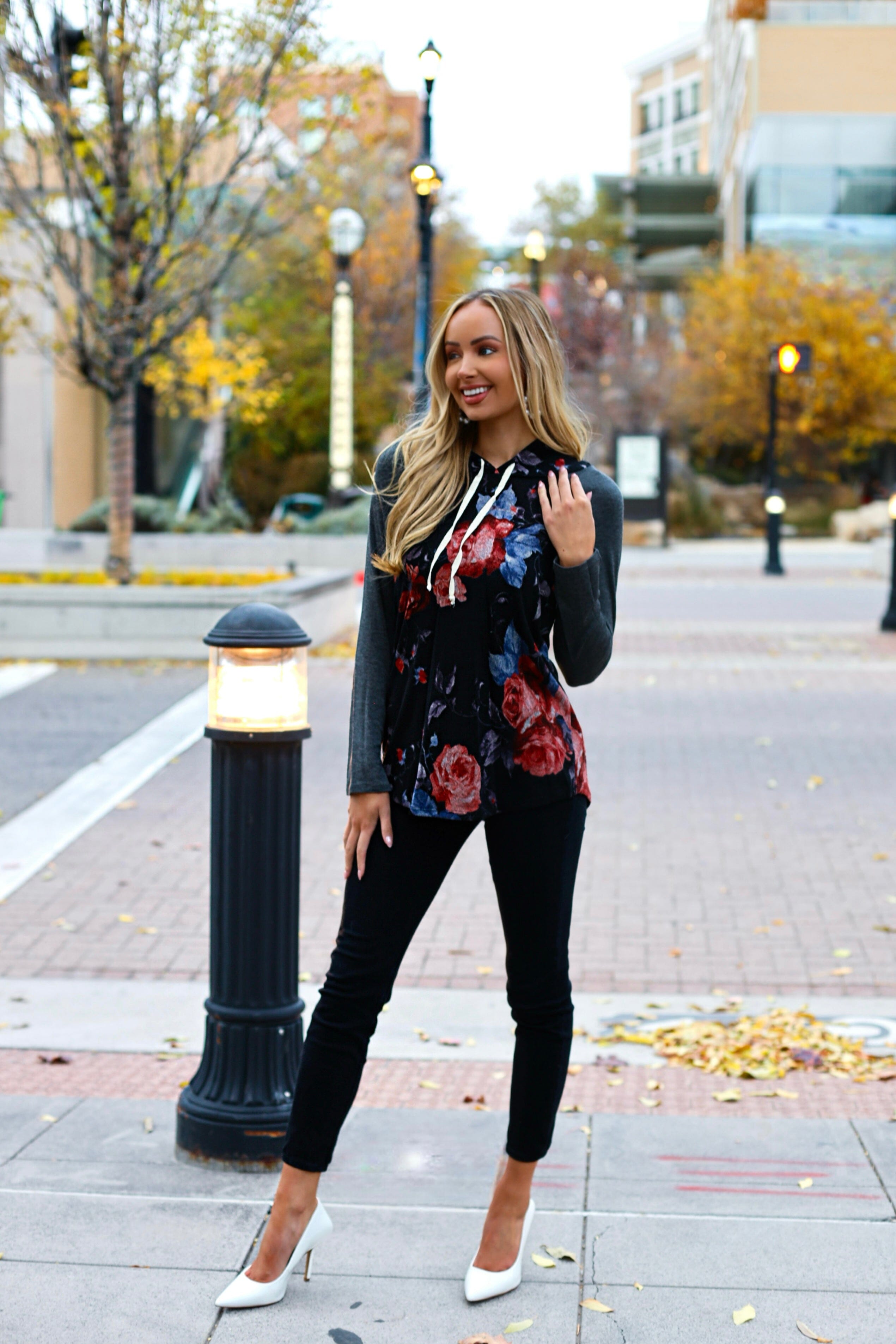 Time To Getaway Modest Hoodie Modest Dresses vendor-unknown 