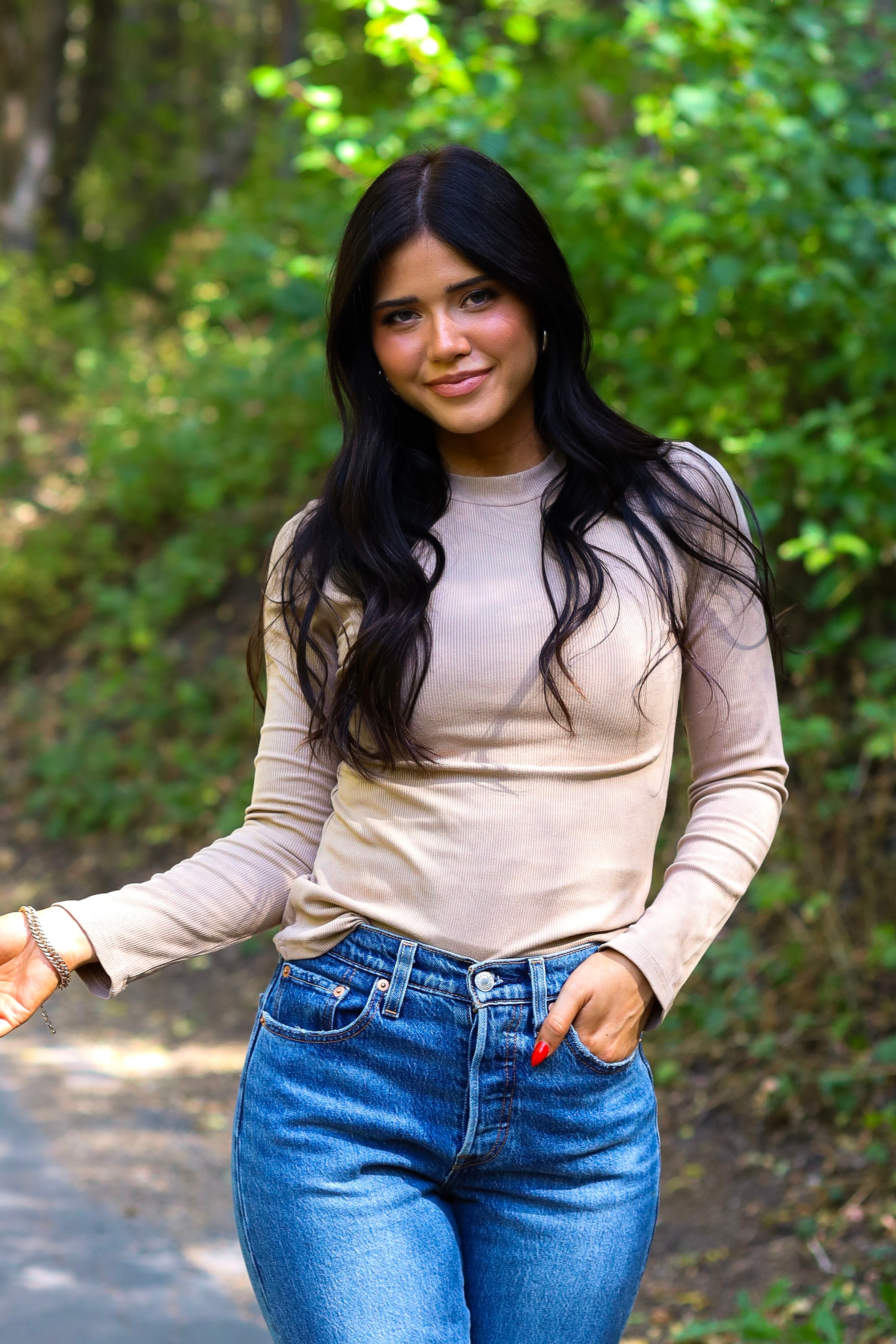 Love Is The Guide Mock Neck Tee