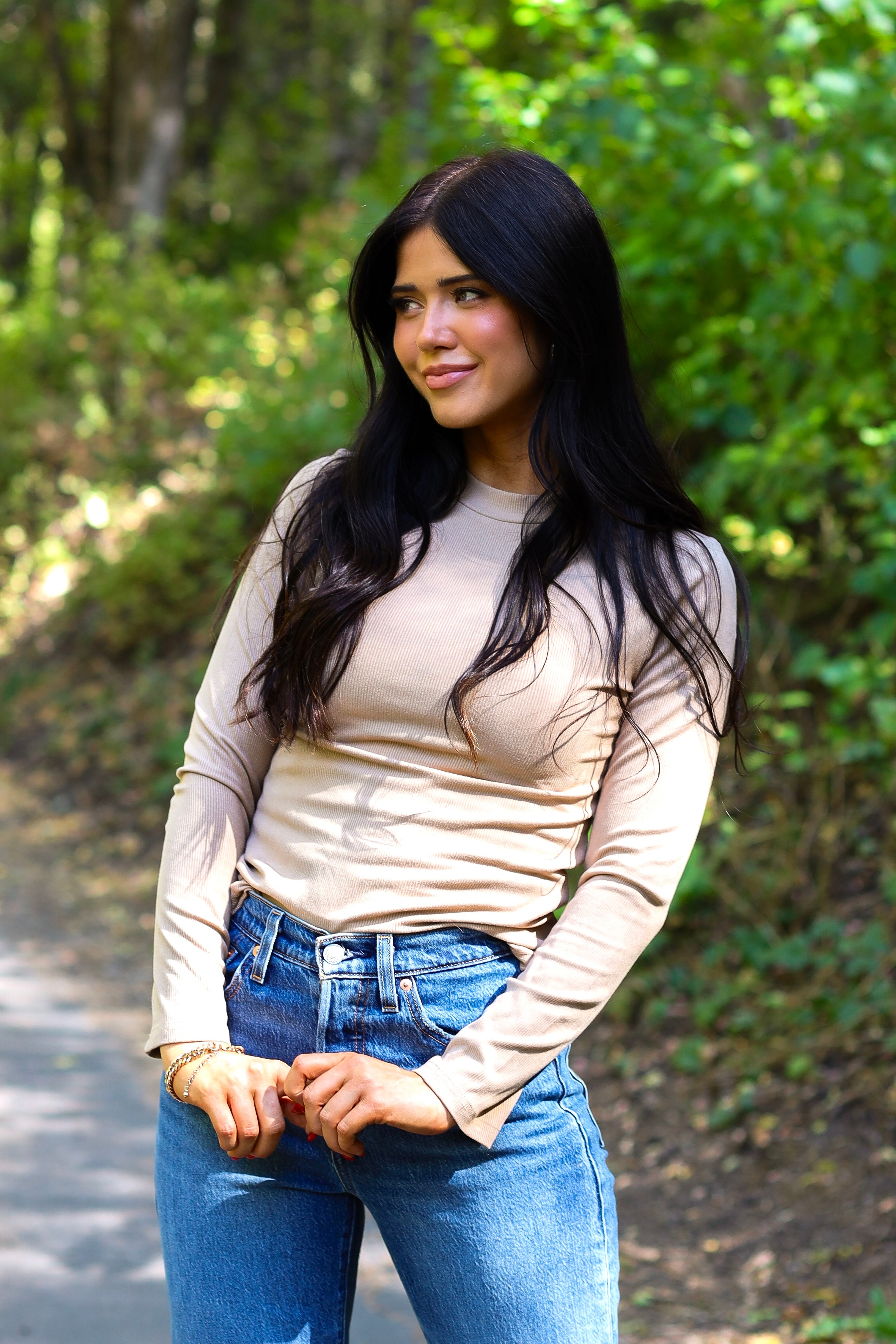 Love Is The Guide Mock Neck Tee