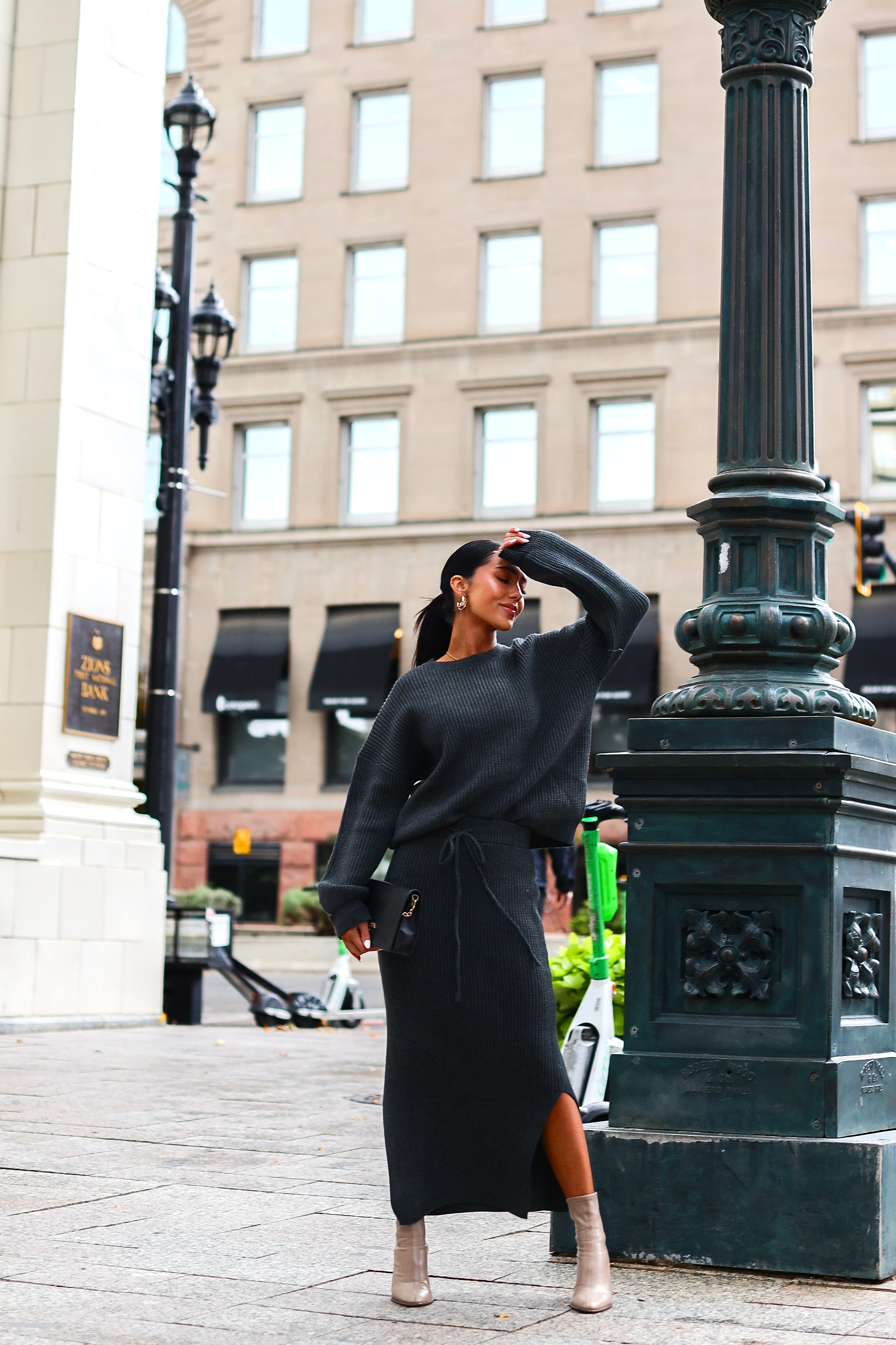 Class That Lasts Sweater Skirt