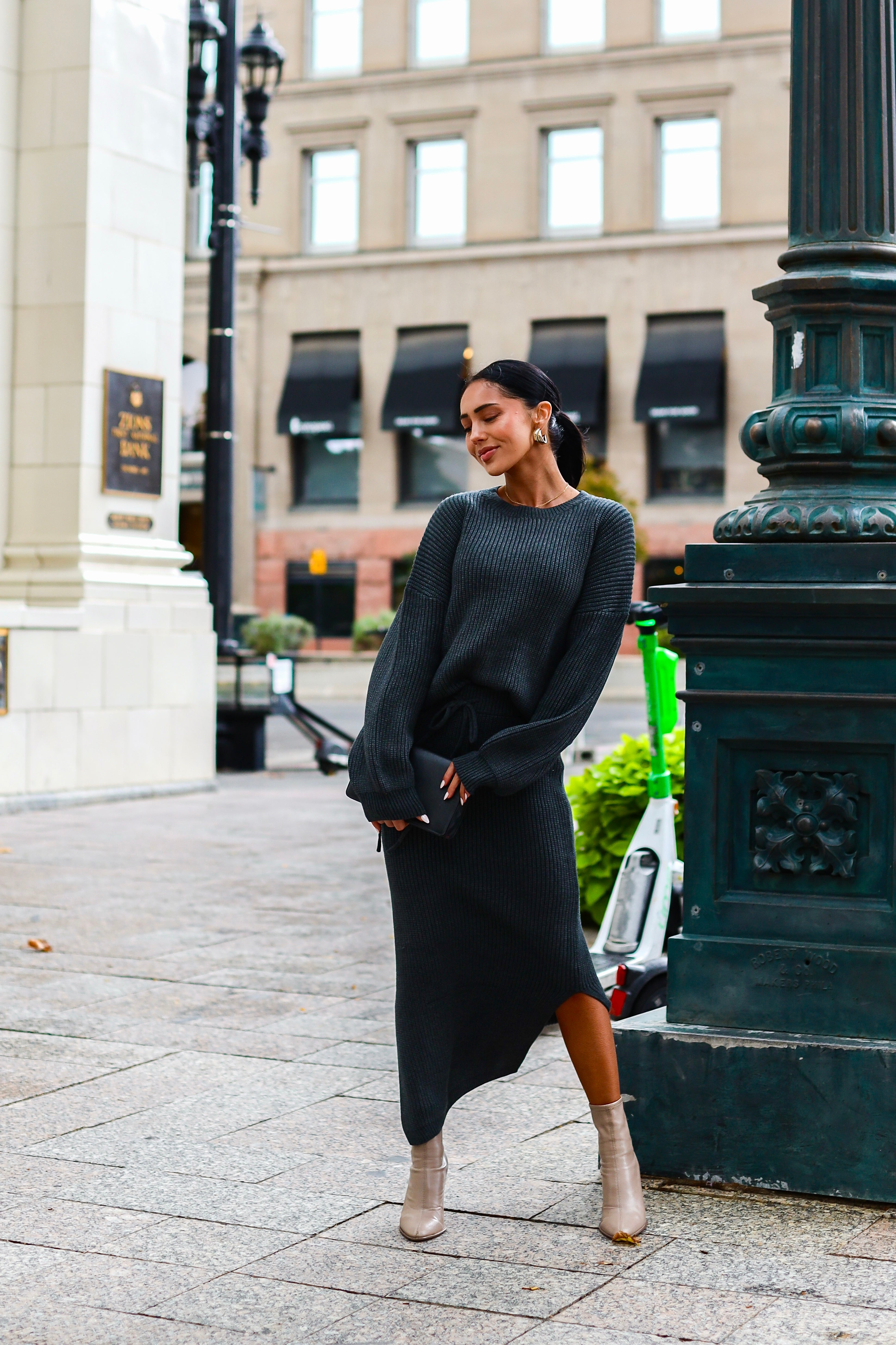 Class That Lasts Sweater Skirt