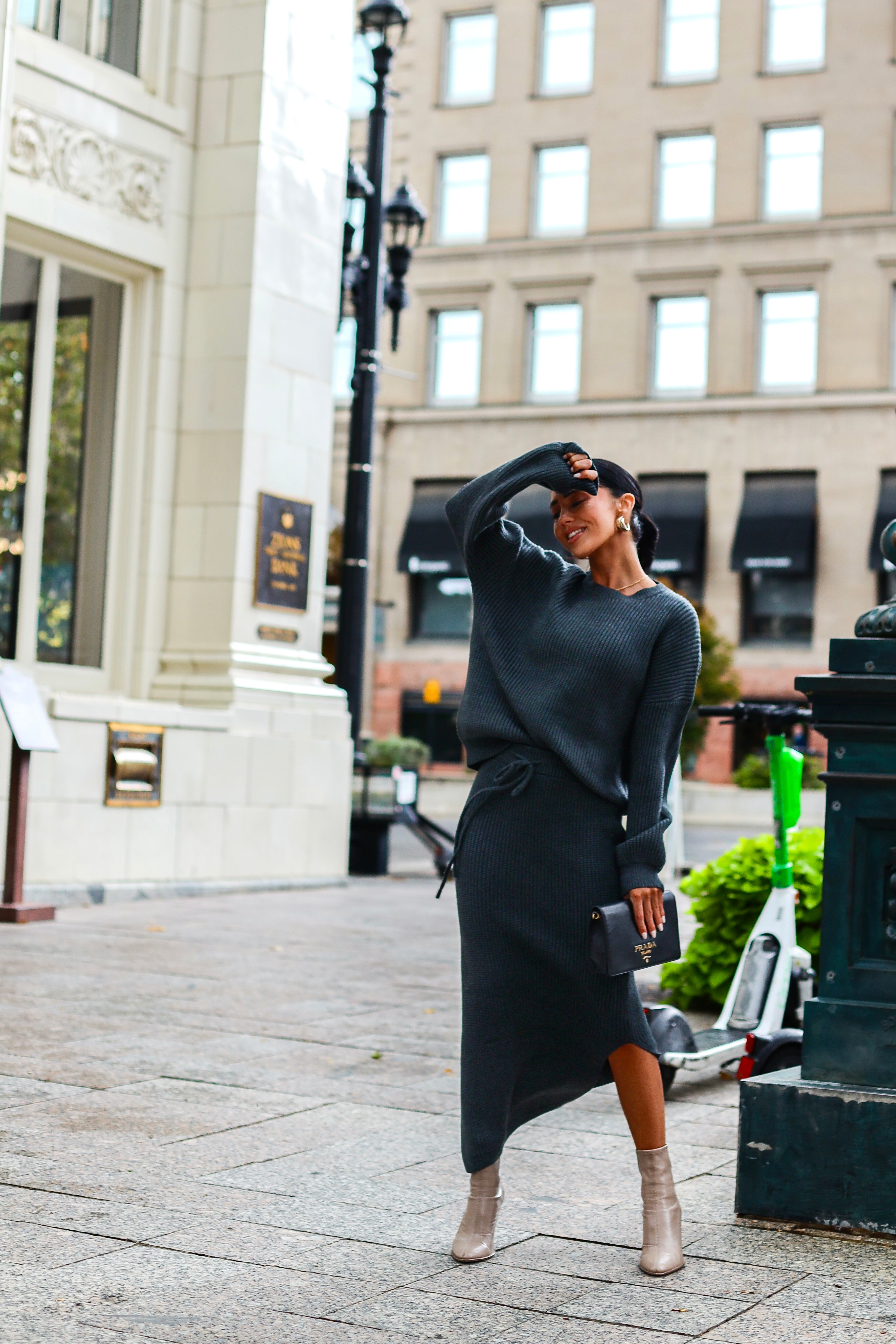 Class That Lasts Sweater Skirt