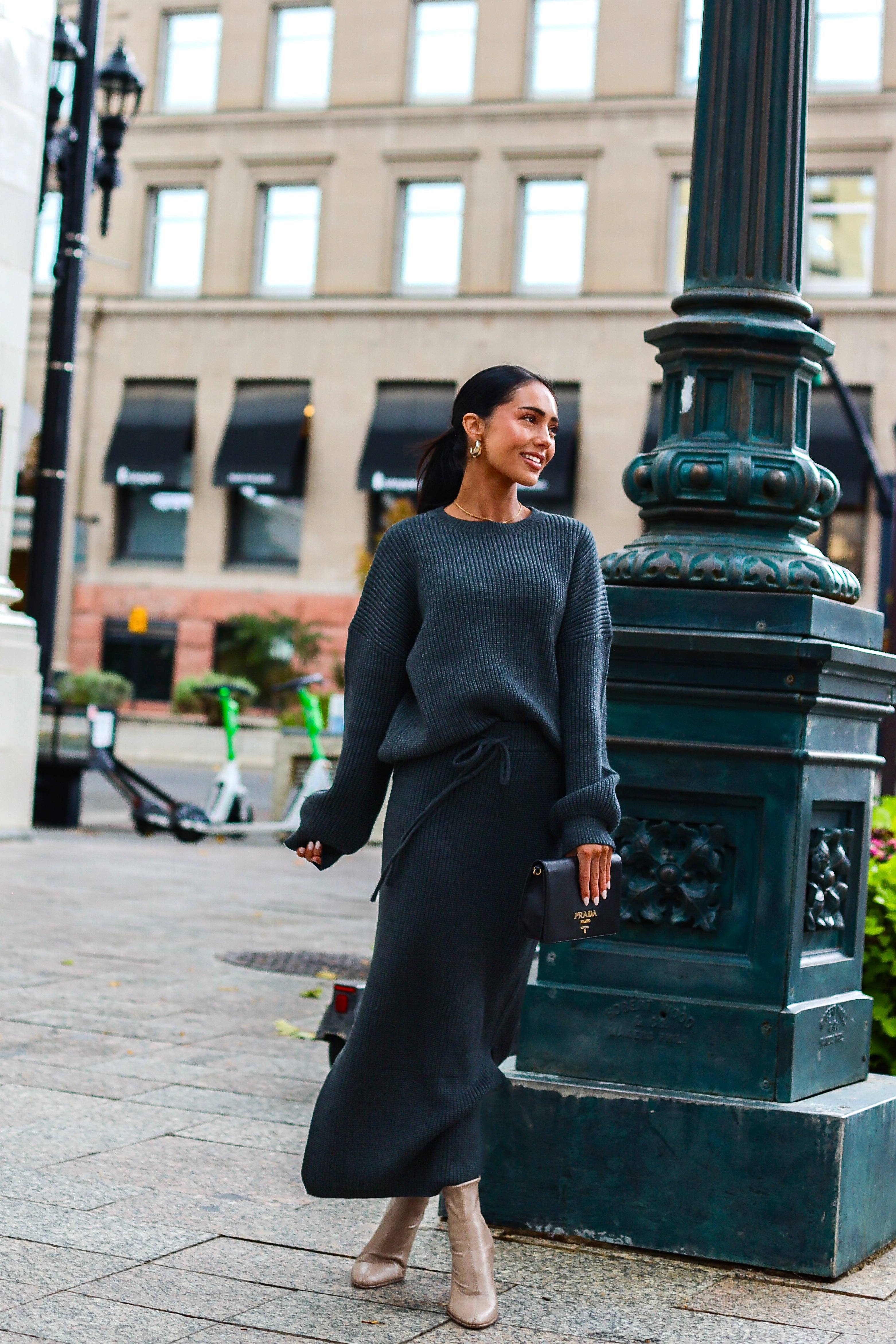 Class That Lasts Sweater Skirt