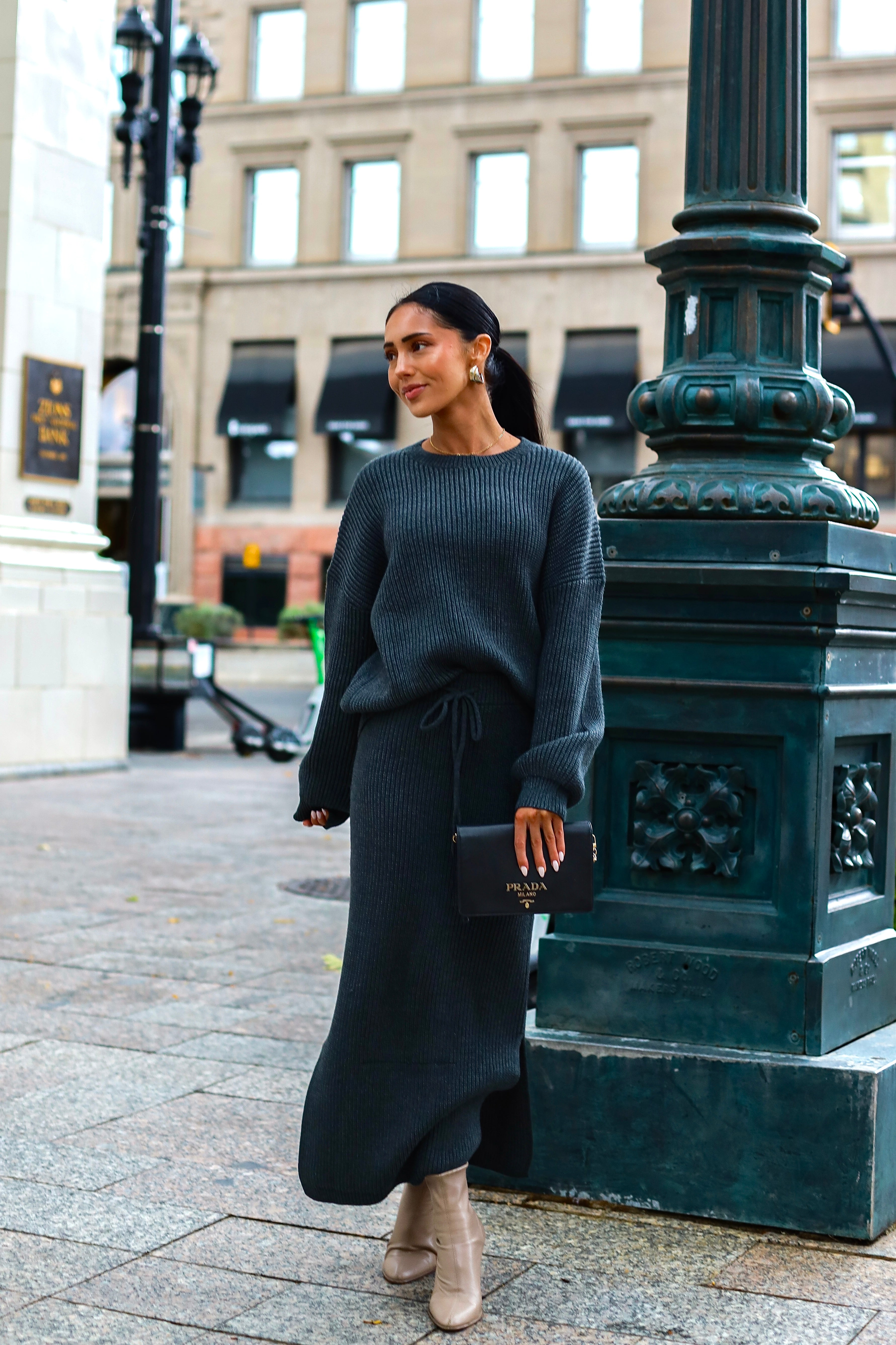 Class That Lasts Sweater Skirt