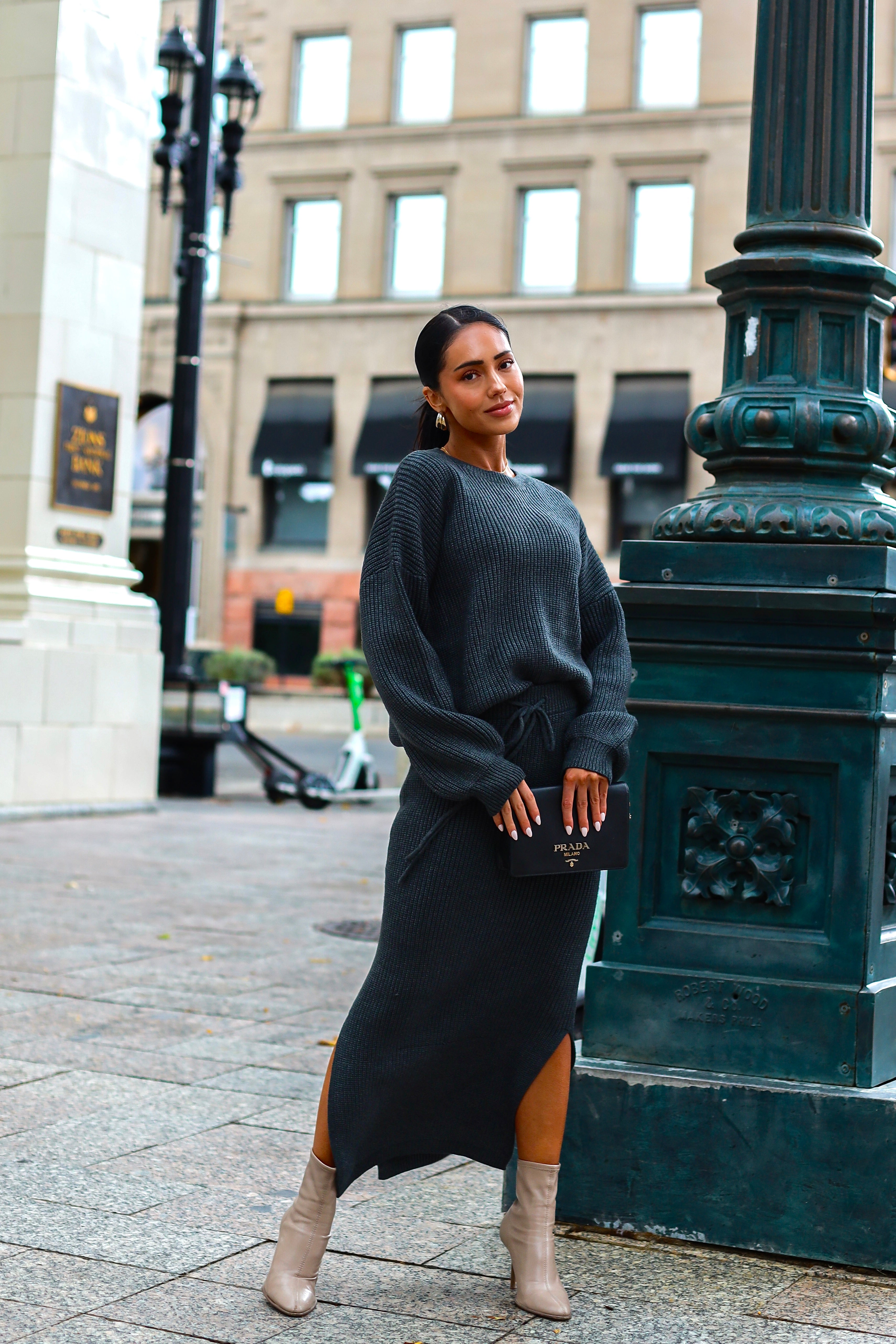 Class That Lasts Sweater Skirt